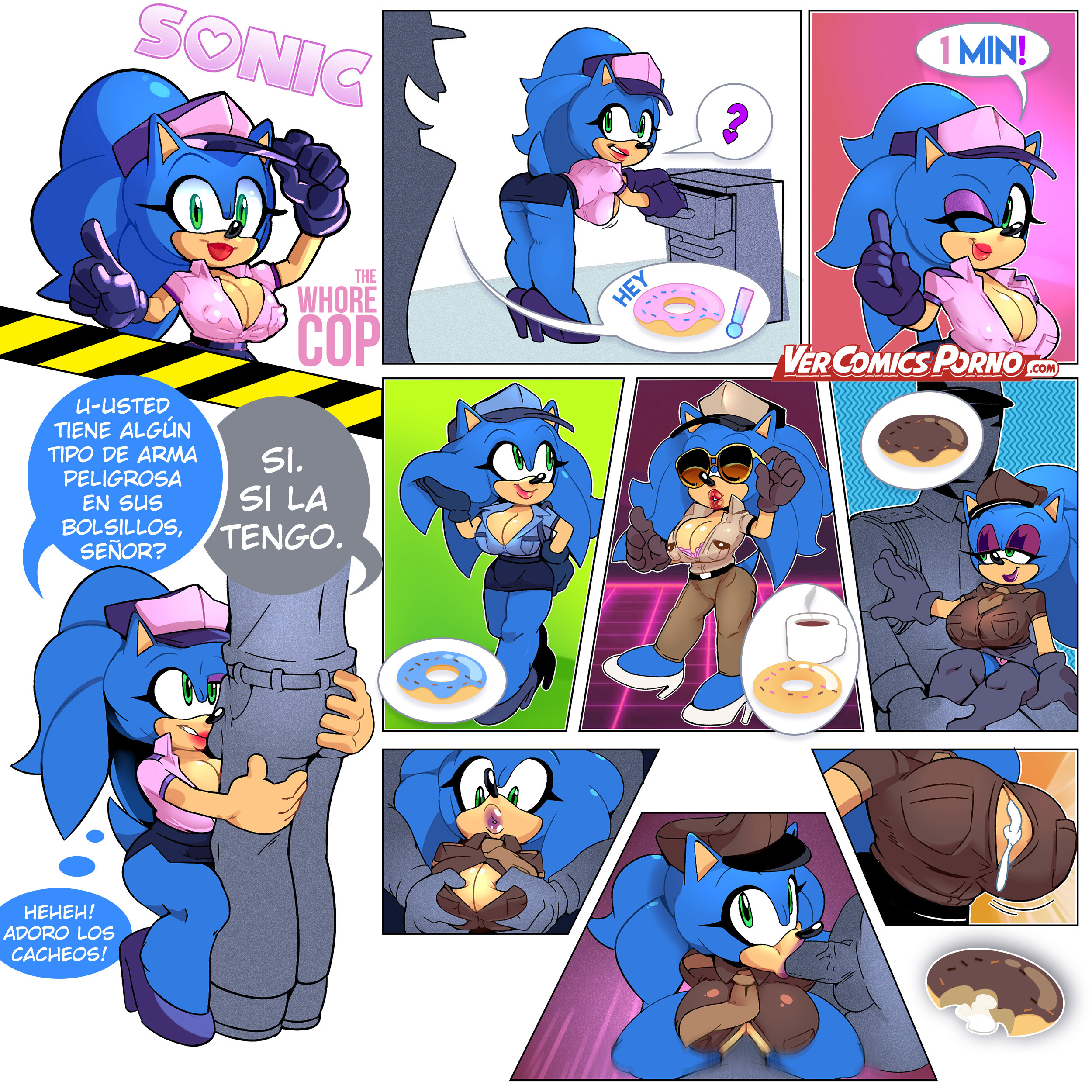 [Miss Phase] Sonic The Whore Cop (Sonic)