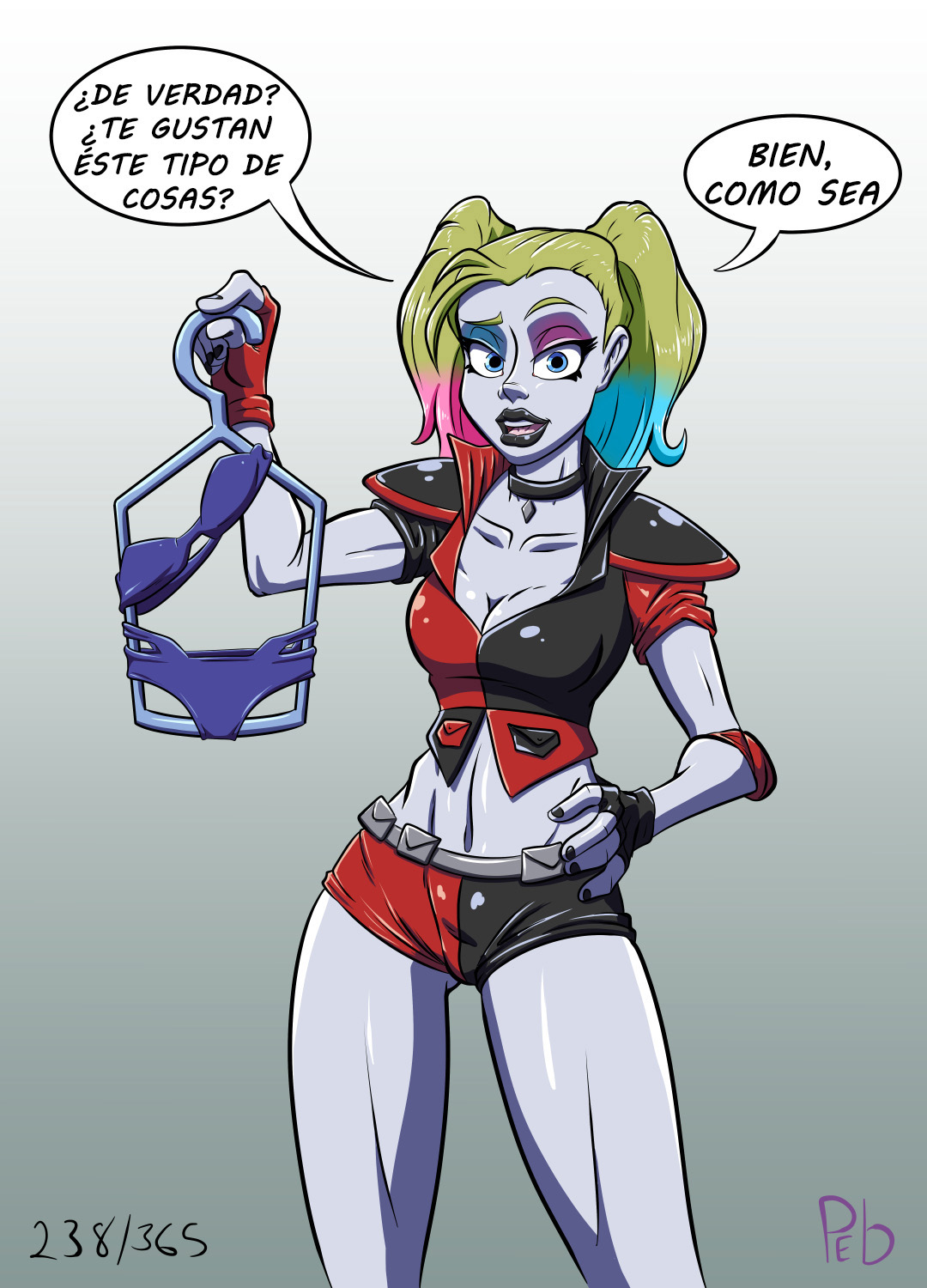 [PurpleEyeBags] El Año de Harley Quinn (Batman)