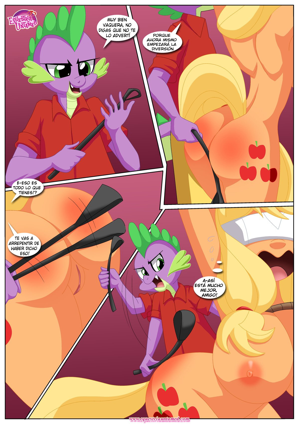 [Palcomix] Un Corazón De Manzana Es Siempre Duro (My Little Pony Friendship Is Magic)