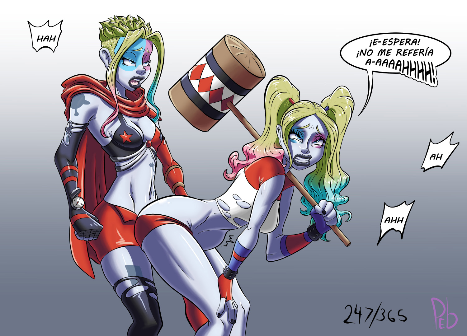 [PurpleEyeBags] El Año de Harley Quinn (Batman)