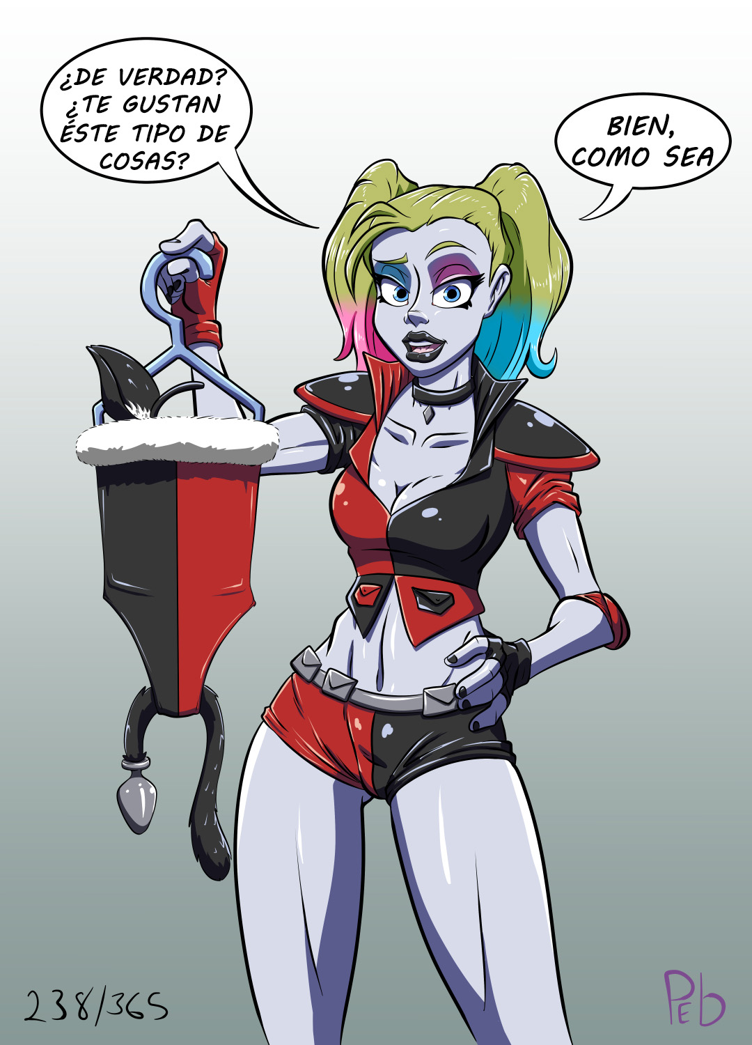 [PurpleEyeBags] El Año de Harley Quinn (Batman)