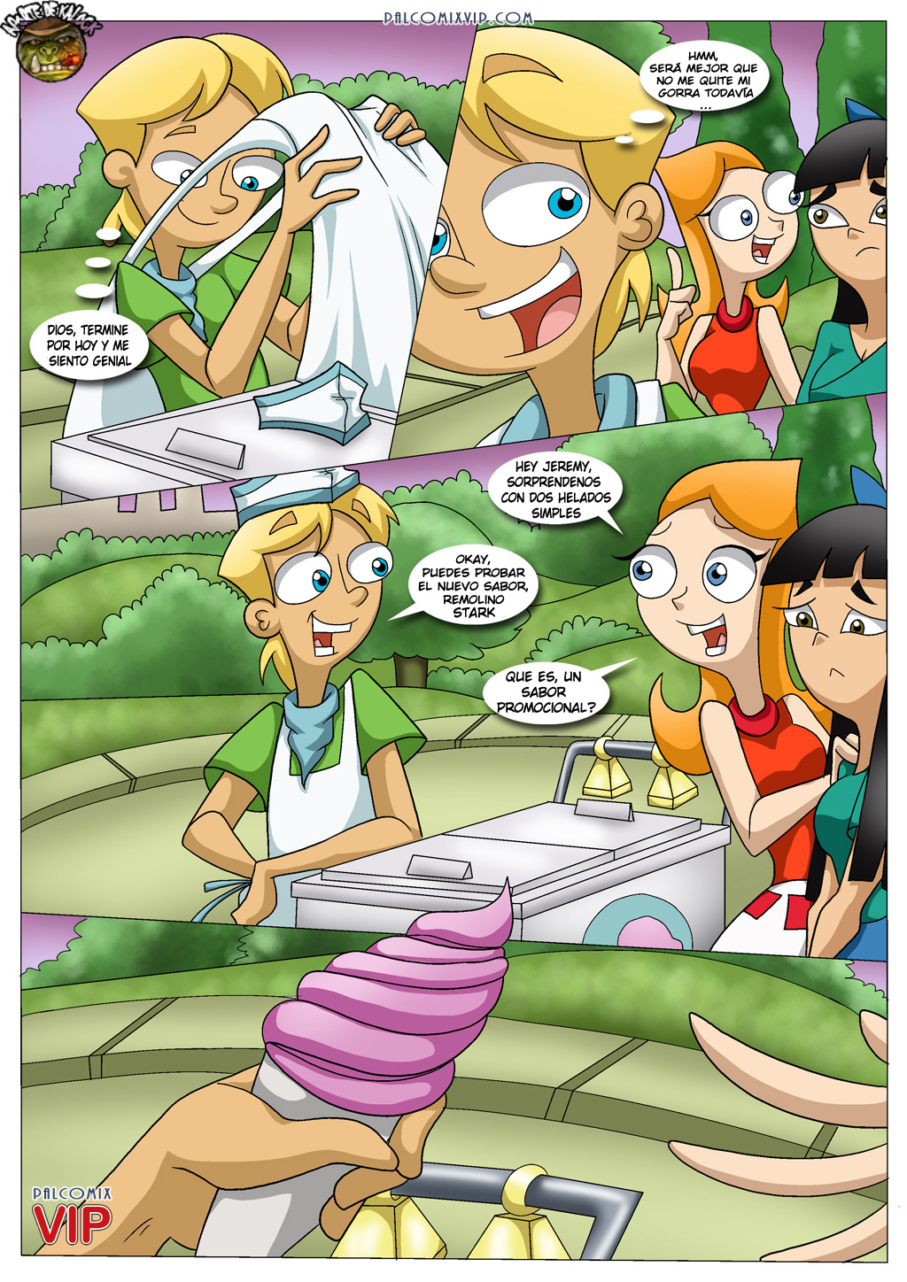 [Palcomix] Ayudando A Una Amiga (Phineas and Ferb)