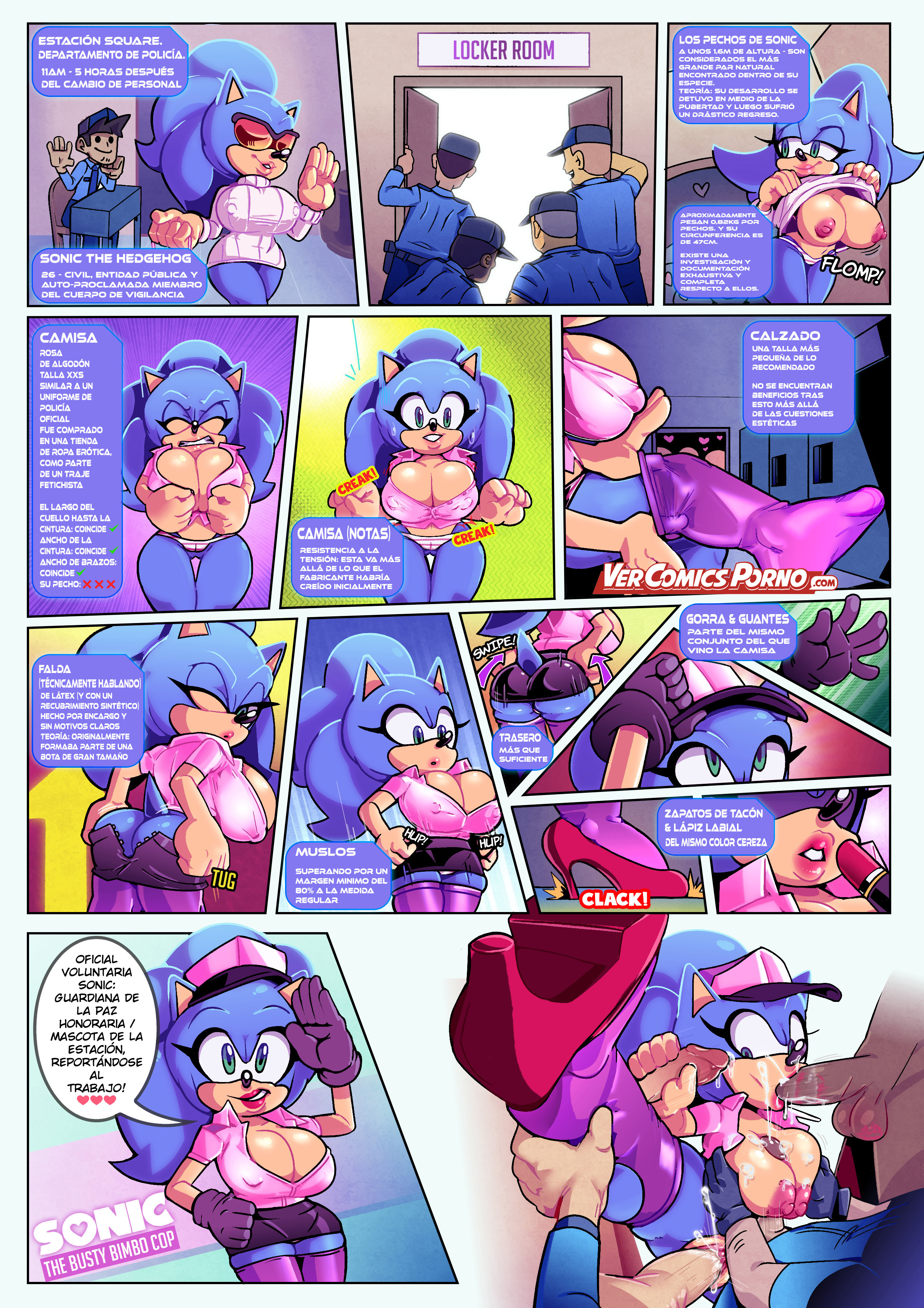 [Miss Phase] Sonic The Whore Cop (Sonic)