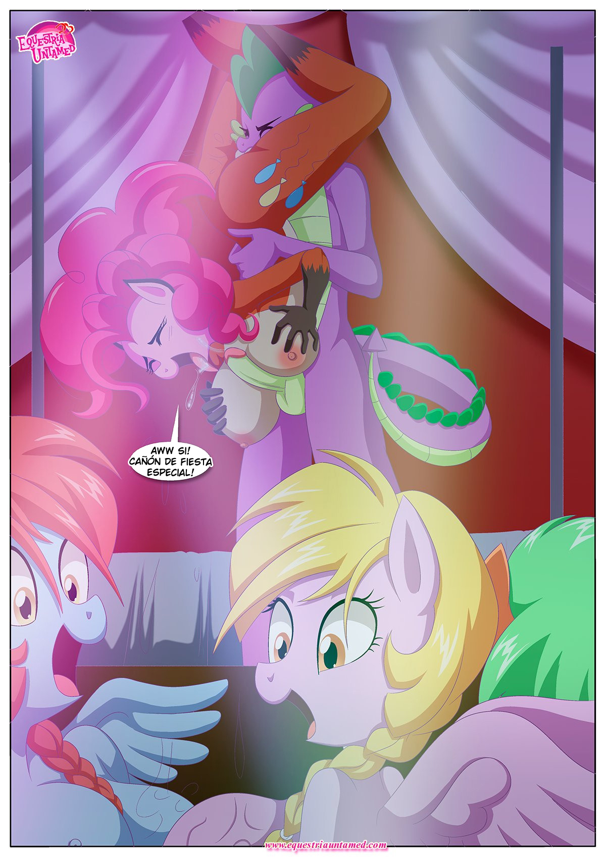 [Palcomix] La Casa De Juegos De Pinkie (My Little Pony Friendship Is Magic)