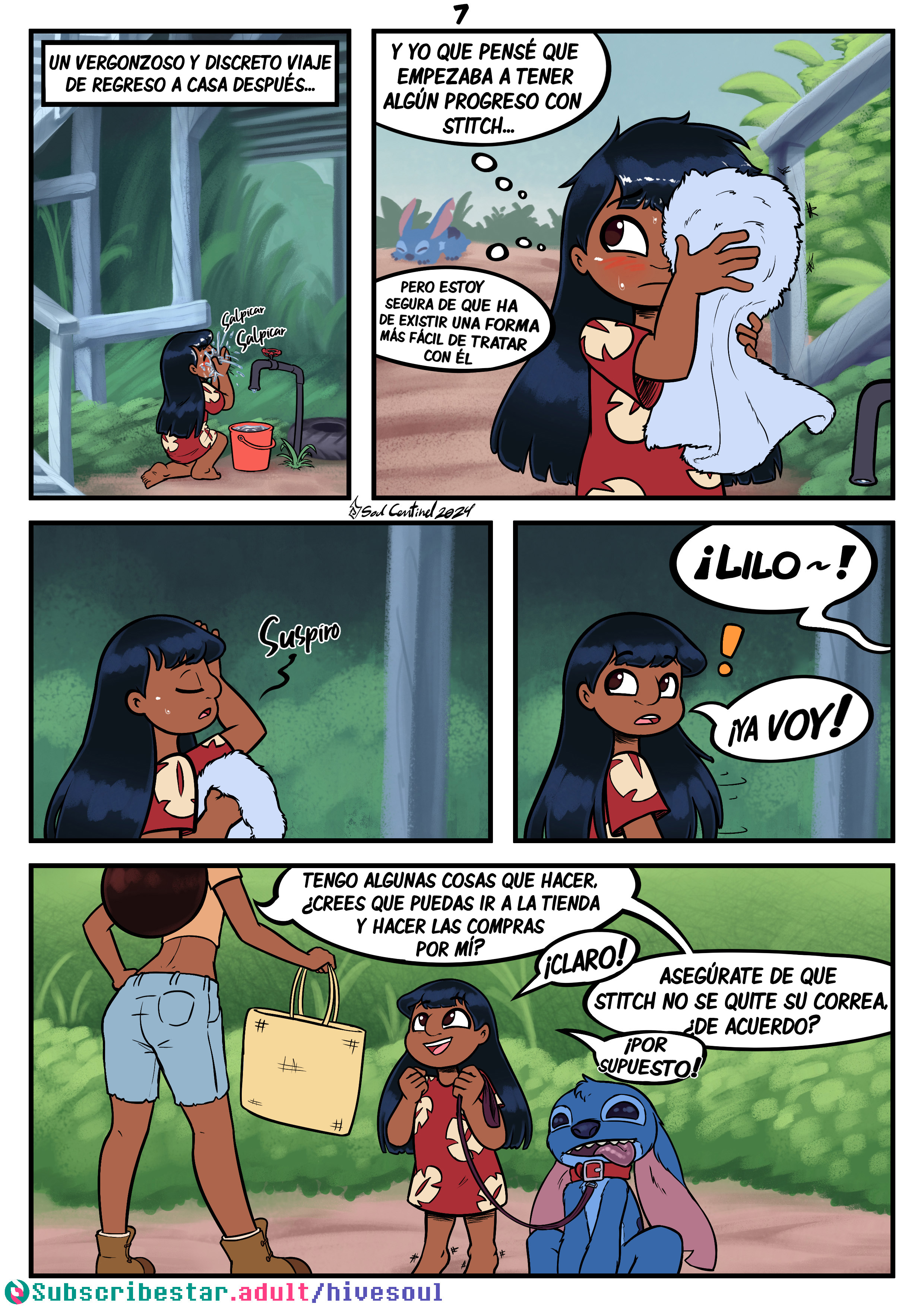 [SoulCentinel] Entrenando a tu Mascota (Lilo & Stitch)