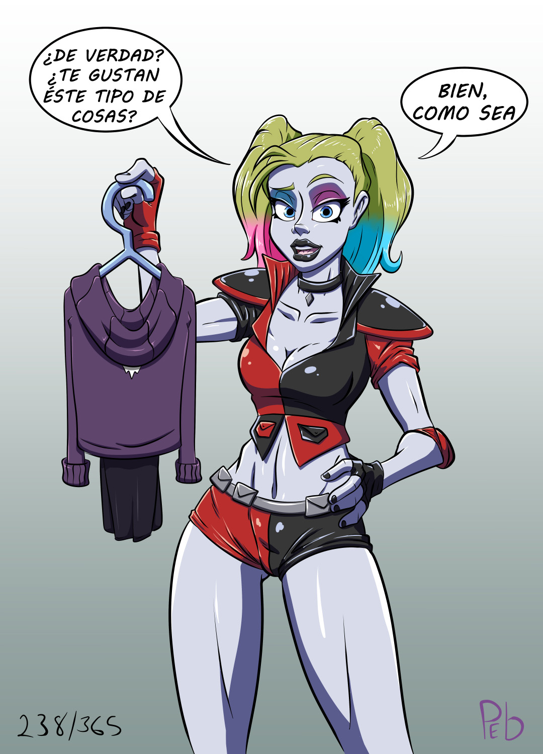 [PurpleEyeBags] El Año de Harley Quinn (Batman)