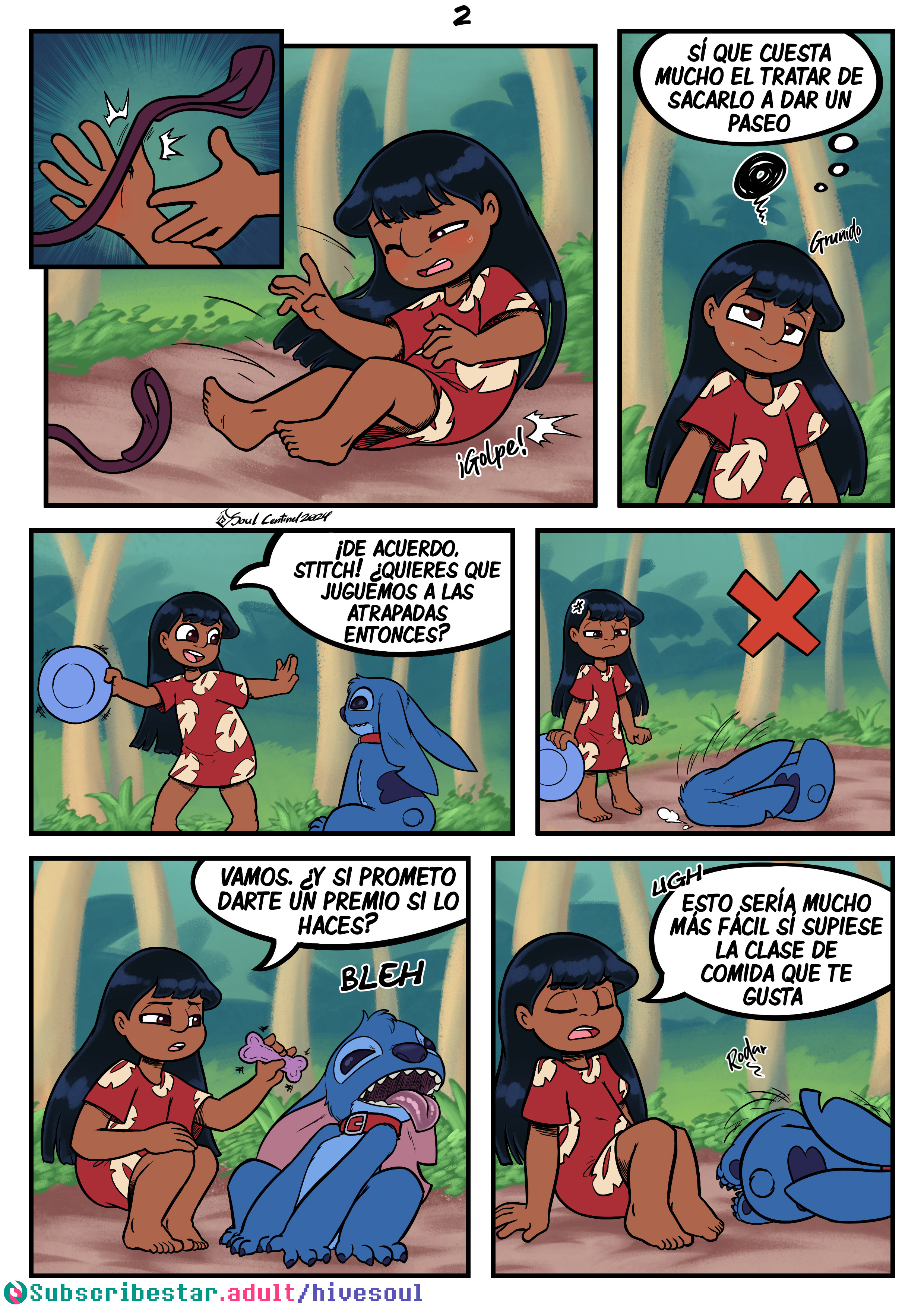 [SoulCentinel] Entrenando a tu Mascota (Lilo & Stitch)