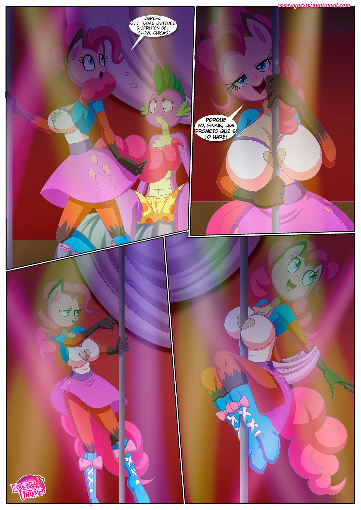 [Palcomix] La Casa De Juegos De Pinkie (My Little Pony Friendship Is Magic)