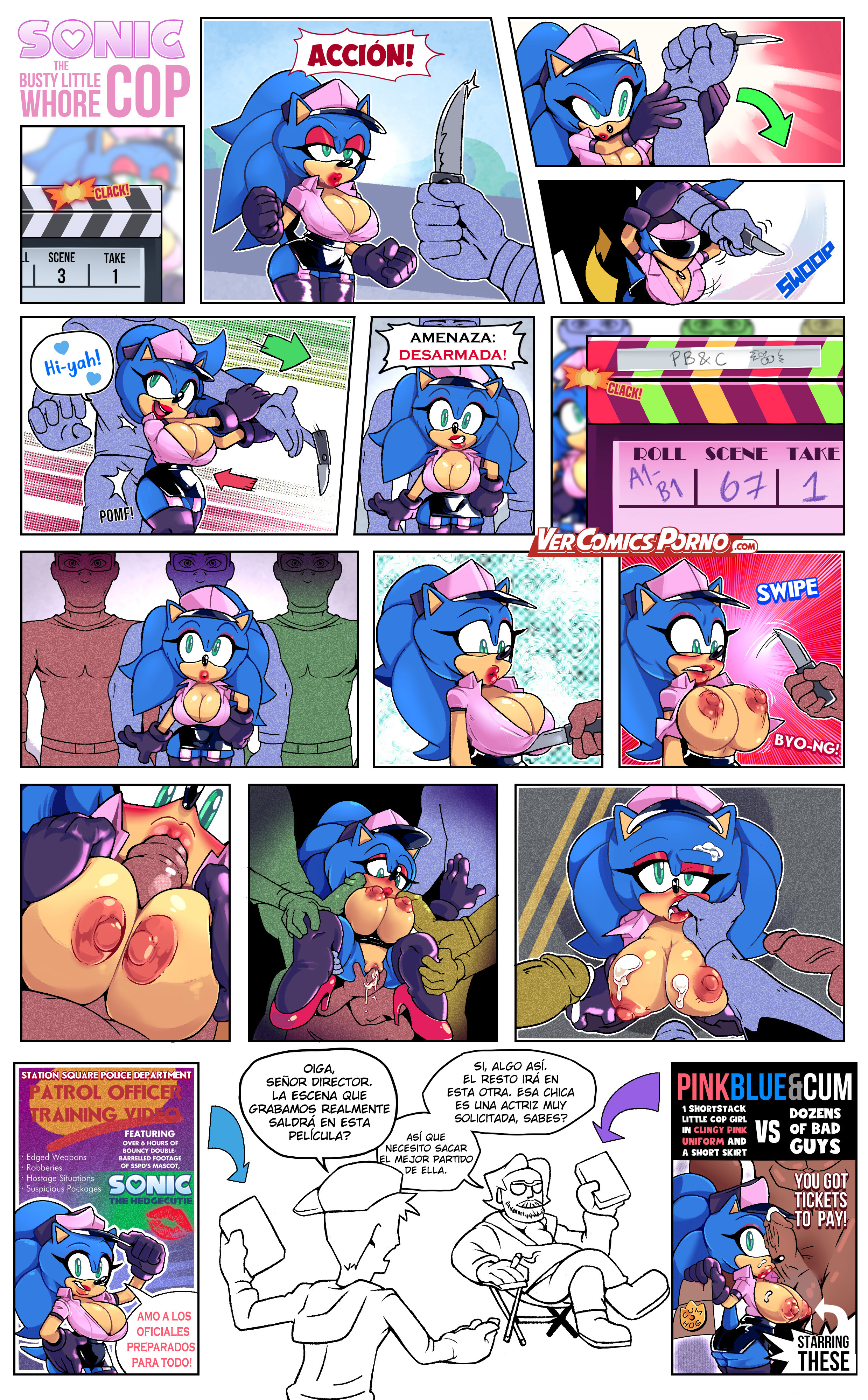 [Miss Phase] Sonic The Whore Cop (Sonic)