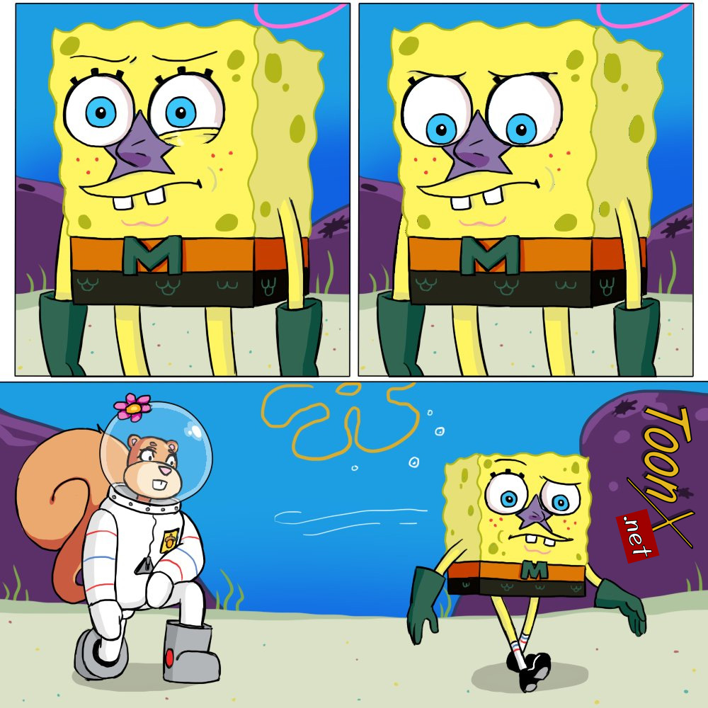 [B-Intend] Sandy x Man Ray (Spongebob Squarepants)