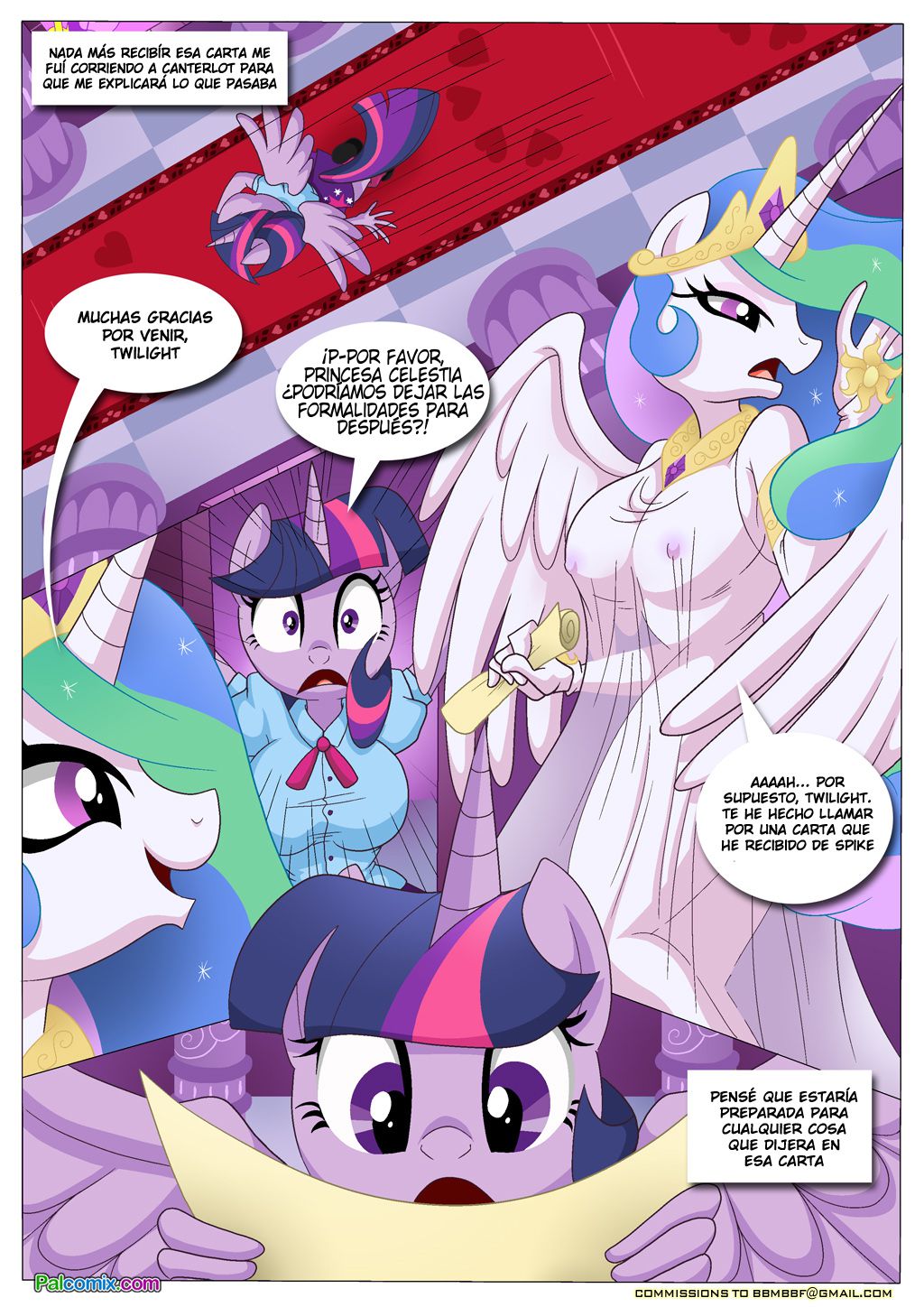 [Palcomix] El Poderoso Celo Del Dragón (My Little Pony Friendship Is Magic)