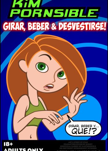 [Cartoongirls] Kim Possible Girar, Beber & Desvestirse! (Kim Possible)