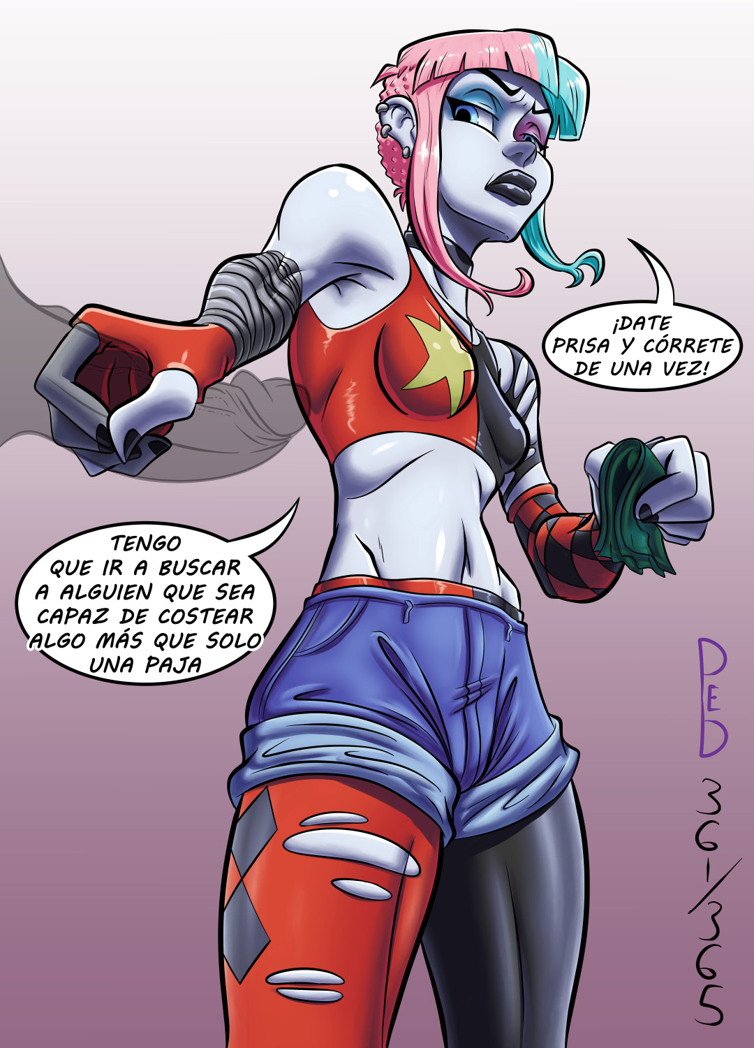 [PurpleEyeBags] El Año de Harley Quinn (Batman)