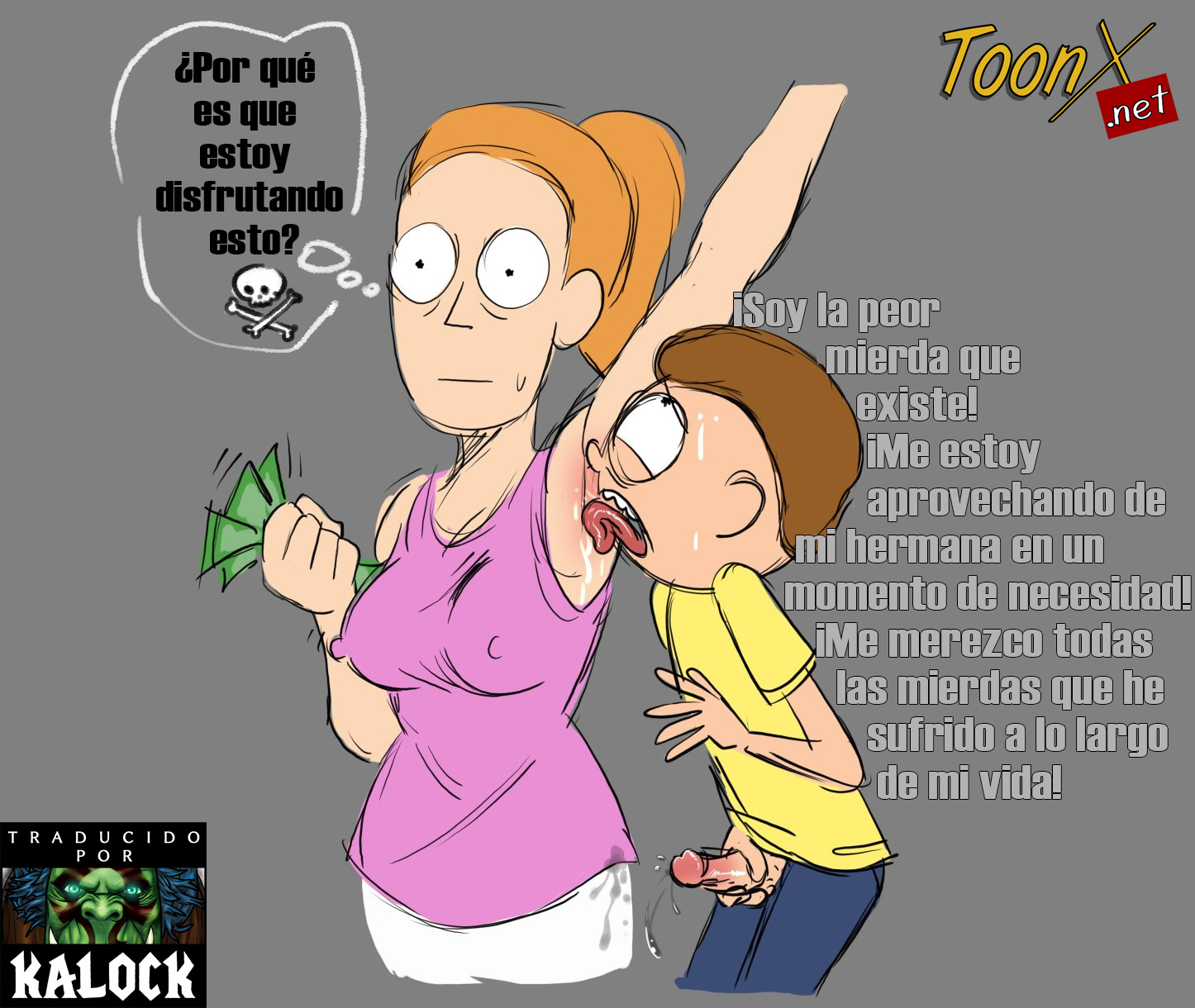 [DZK] Morty, Pervertido pero no Imbécil (Rick and Morty)