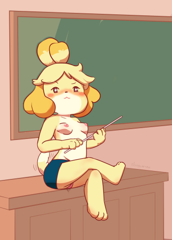 [Nyoronyan] Oncen Time to Isabelle (Animal Crossing)