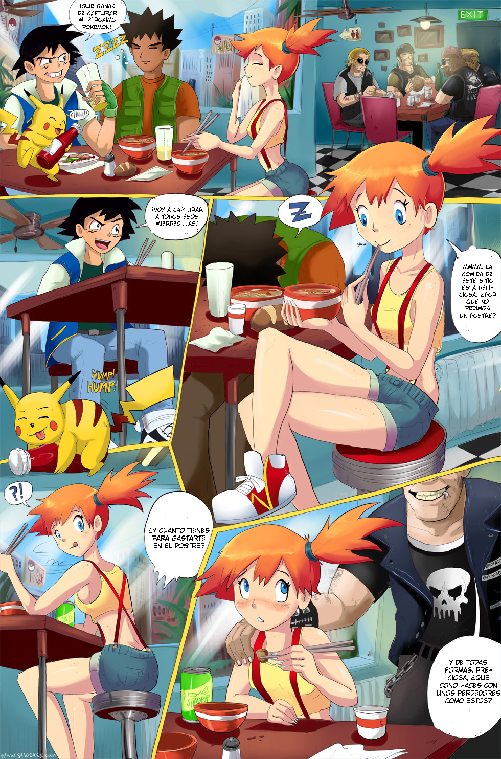 [TheRealShadMan] Misty Gets Wet (Pokémon)