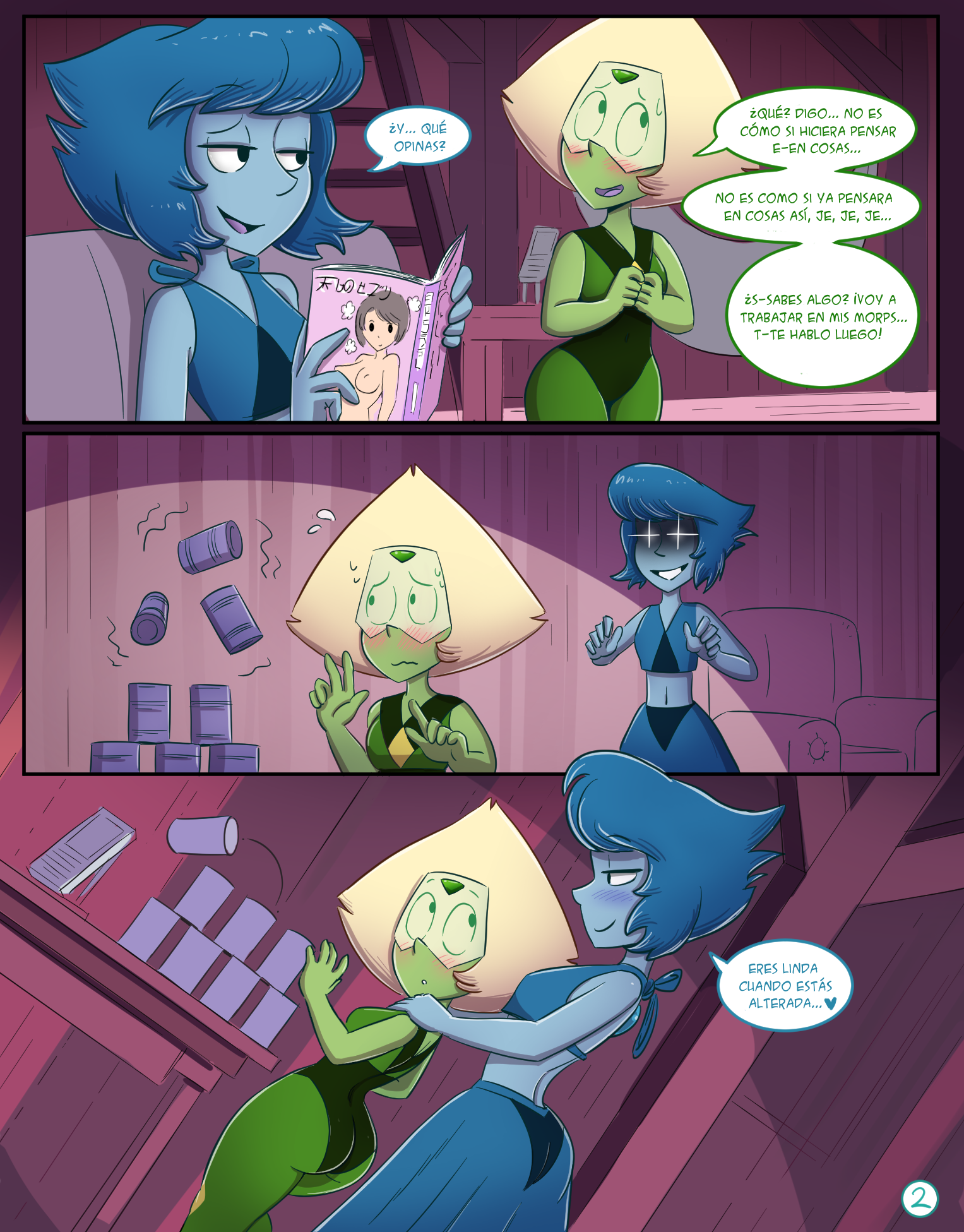 [Cubed Coconut] Lapidot Comic (Steven Universe)