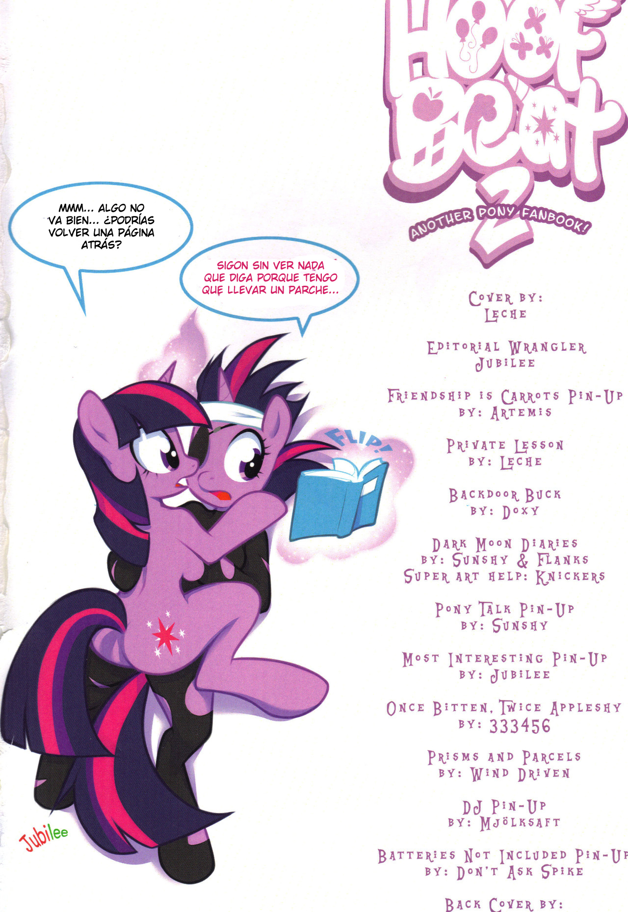 [Colaboración de Artistas] Hoofbeat 2 - Another Pony Fanbook (My Little Pony Friendship is Magic)