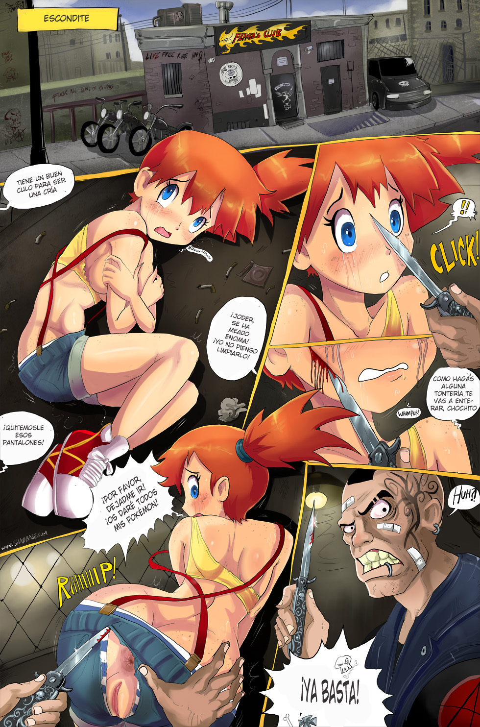 [TheRealShadMan] Misty Gets Wet (Pokémon)