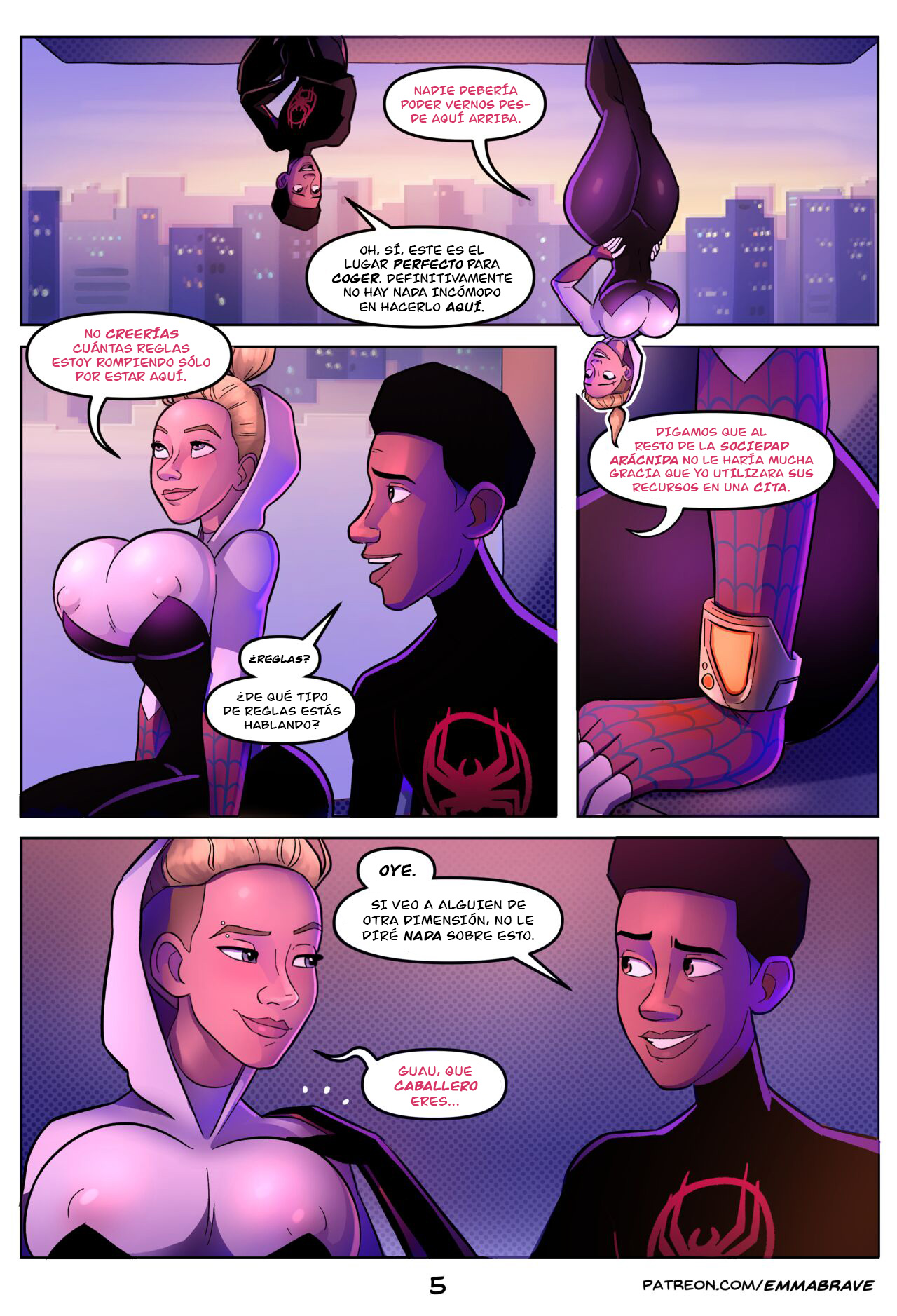 [EmmaBrave] Spiderverse +18 (Spiderman)