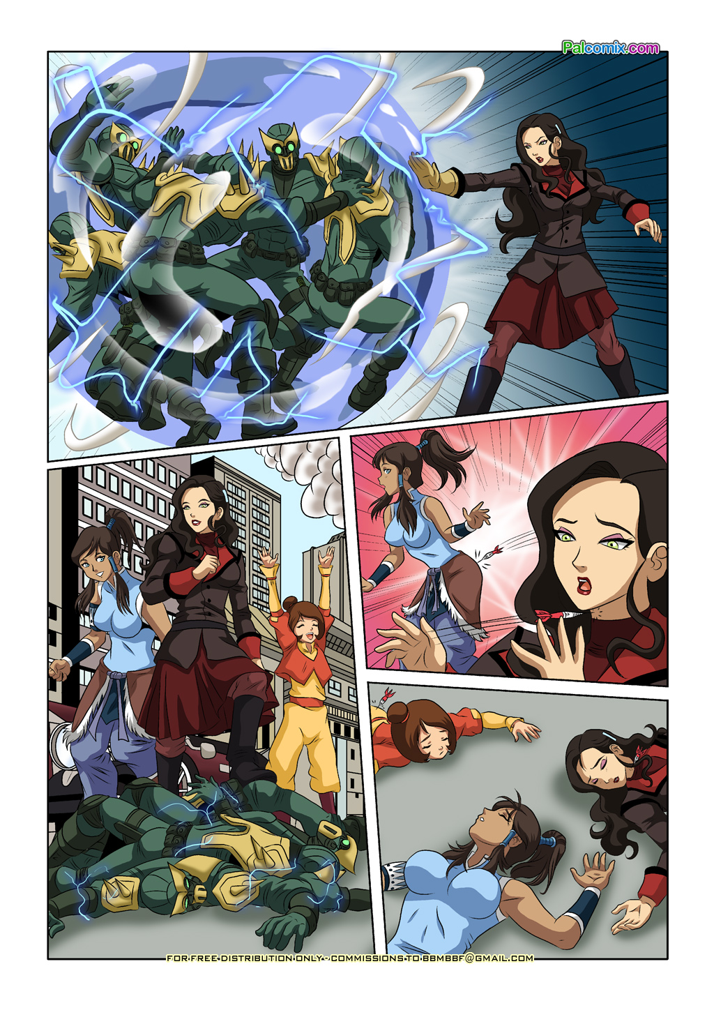 [Palcomix] Girls Night Out (The Legend of Korra)