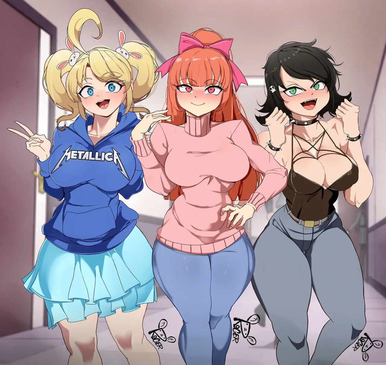 [Roger21m] The Powerpuff Girls (Comic Porn)