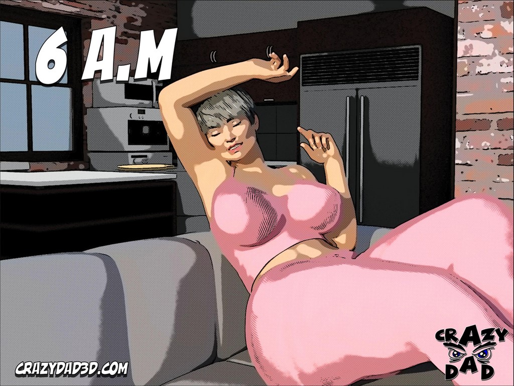 [CrazyDad3D] Foster Mother 8 (Comic Porn)