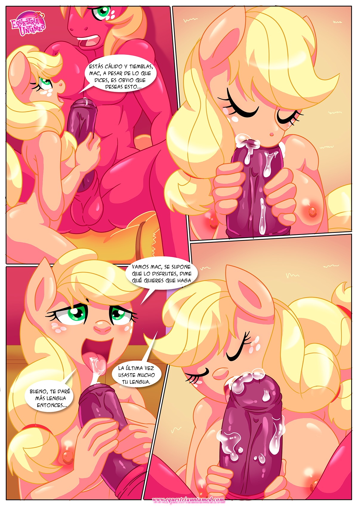 [Palcomix] Applejack's Secret Is Out (My Little Pony Friendship Is Magic)