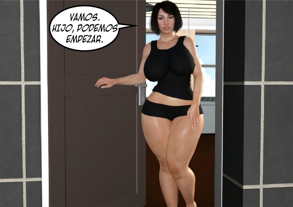 [CrazyDad3D] Foster Mother 2 (Comic Porn)