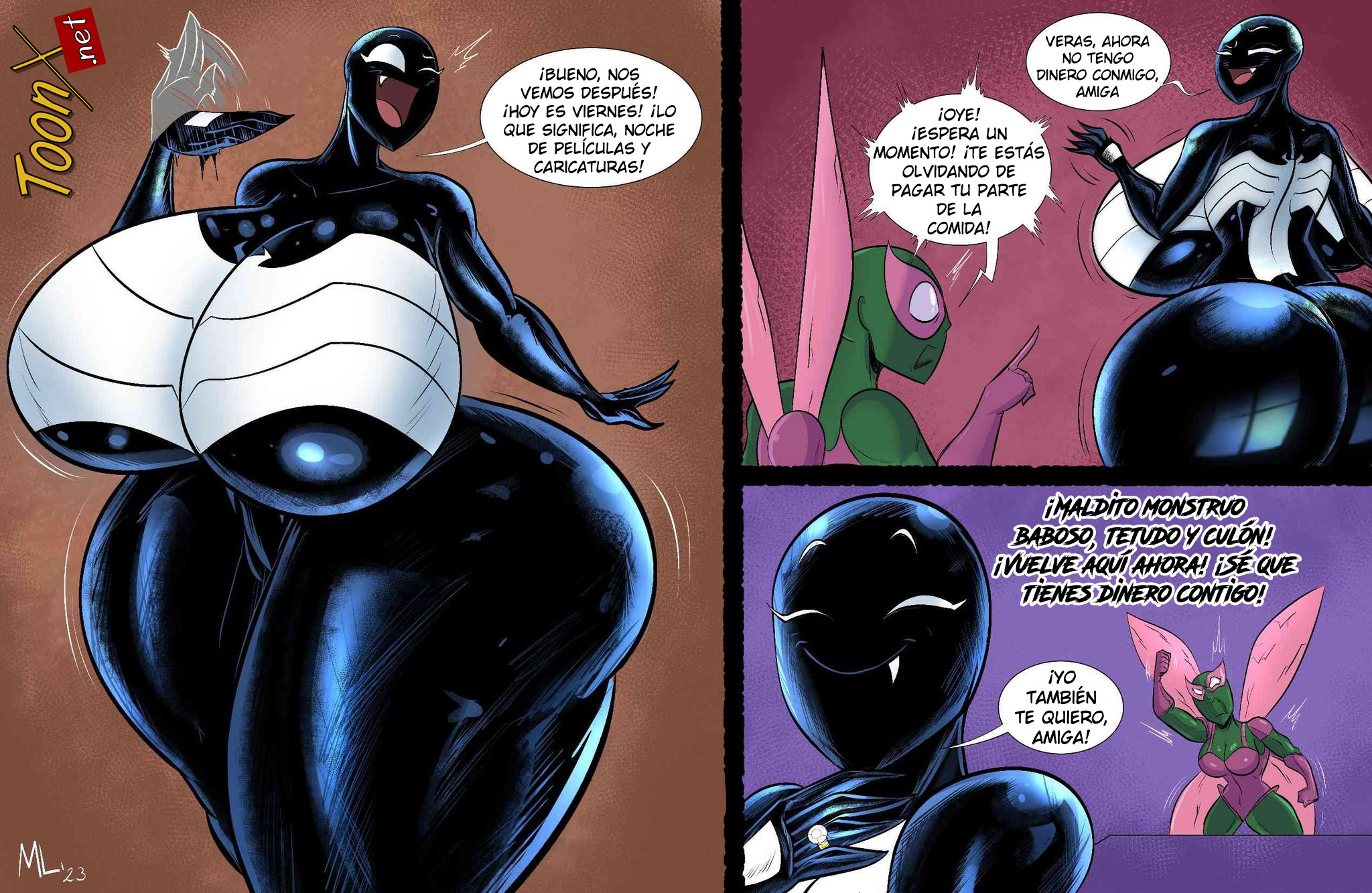 [Ameizing Lewds] Thicc-Venom (Spider-Man)