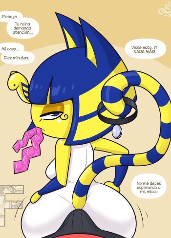 [Cobatsart] Confessing to Ankha (Animal Crossing)