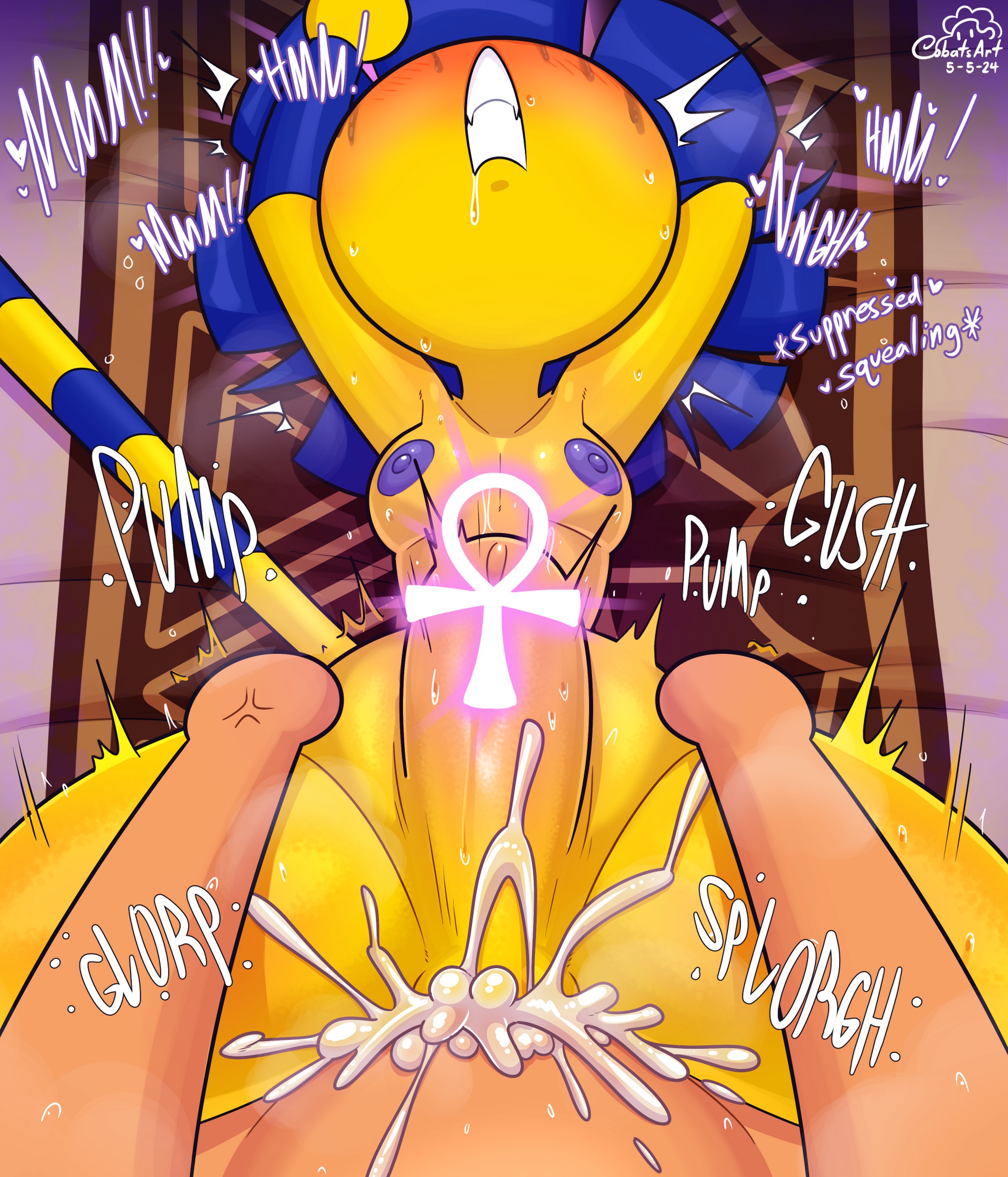 [Cobatsart] Confessing to Ankha (Animal Crossing)