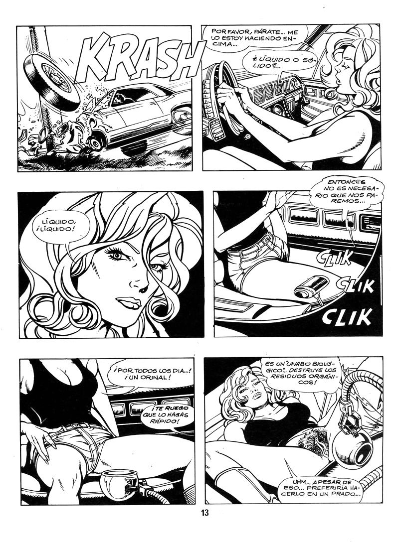 [Ediciones Zinco] Bionika #3 – Car Sex Computer Bionika #3 – Autosex Computer (Comic Porn)