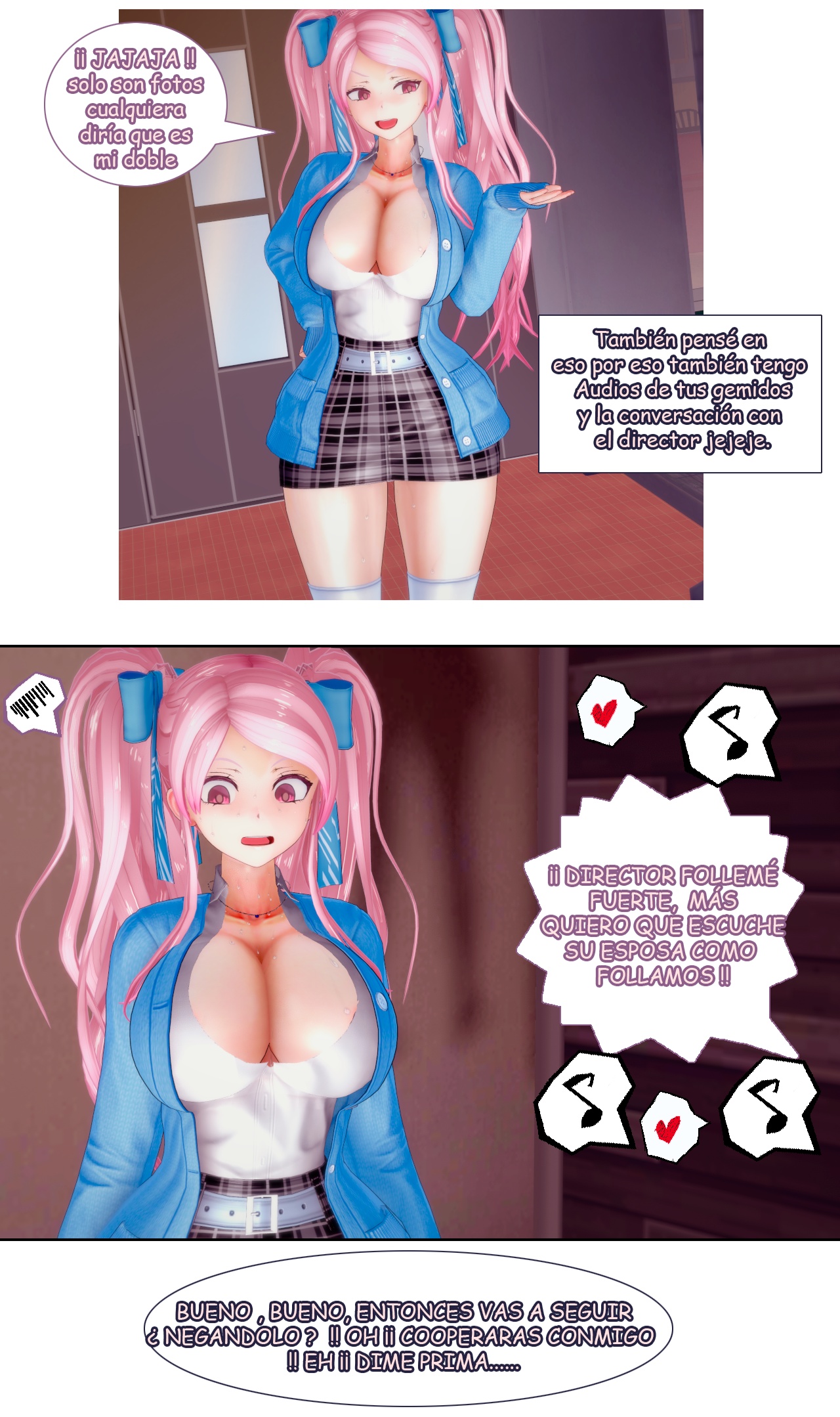 [NFT_Waifuz] CHANTAJE SEXUAL a mi PRIMA la Idol parte 1 (Comic Porn)