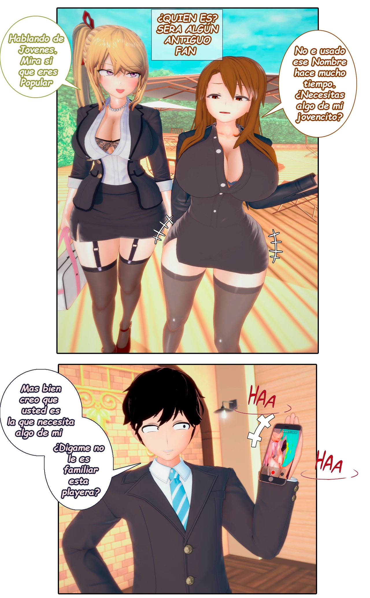 [NFT_Waifuz] CHANTAJE SEXUAL a mi PRIMA la Idol parte 2 (Comic Porn)