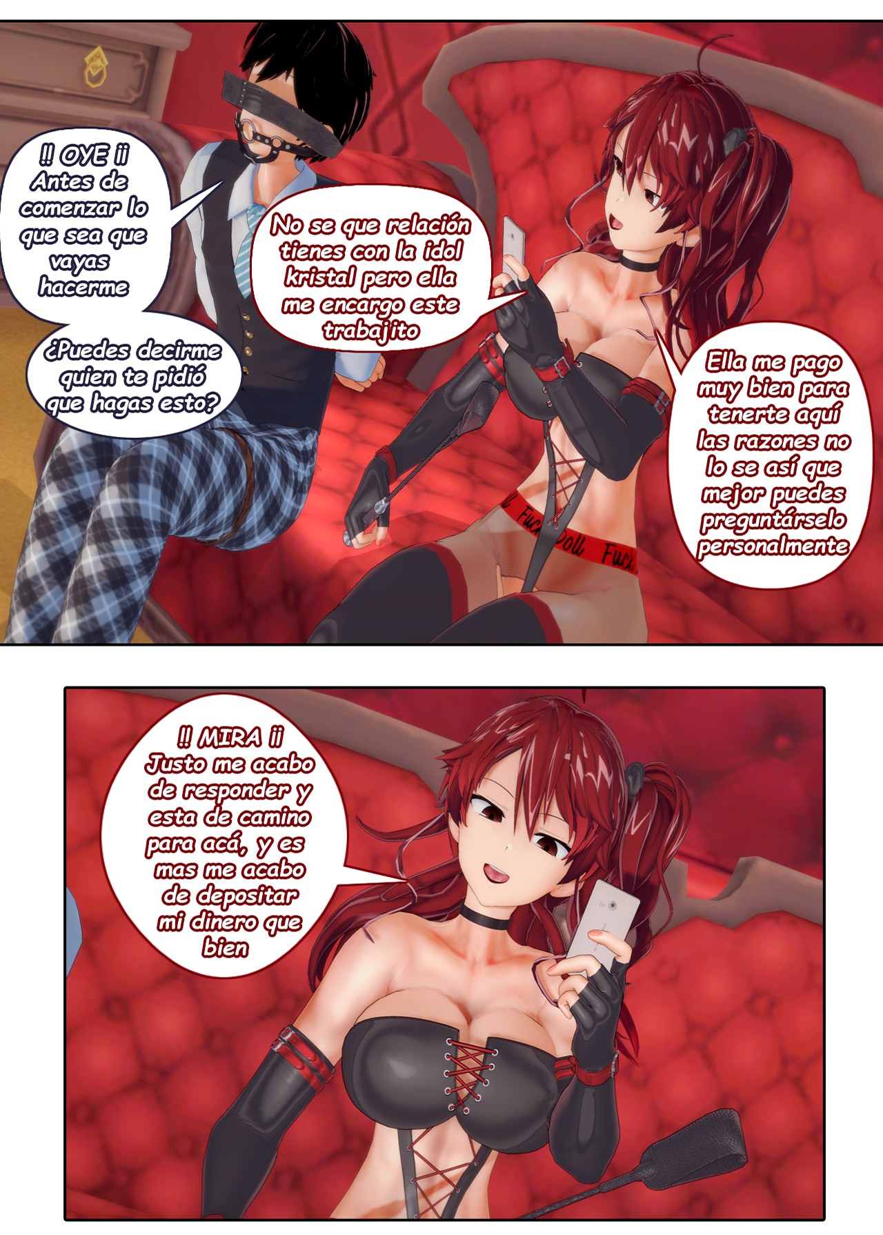 [NFT_Waifuz] CHANTAJE SEXUAL a mi PRIMA la Idol parte 3 (Comic Porn)