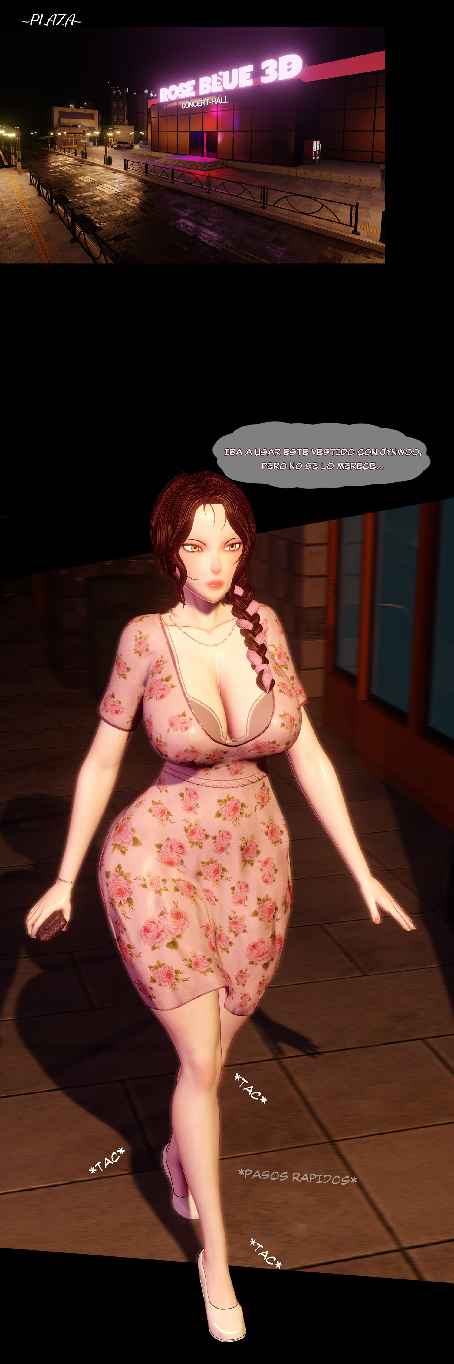 [Roseblue3D] CREMOSA Venganza parte 1 (Comic Porn)