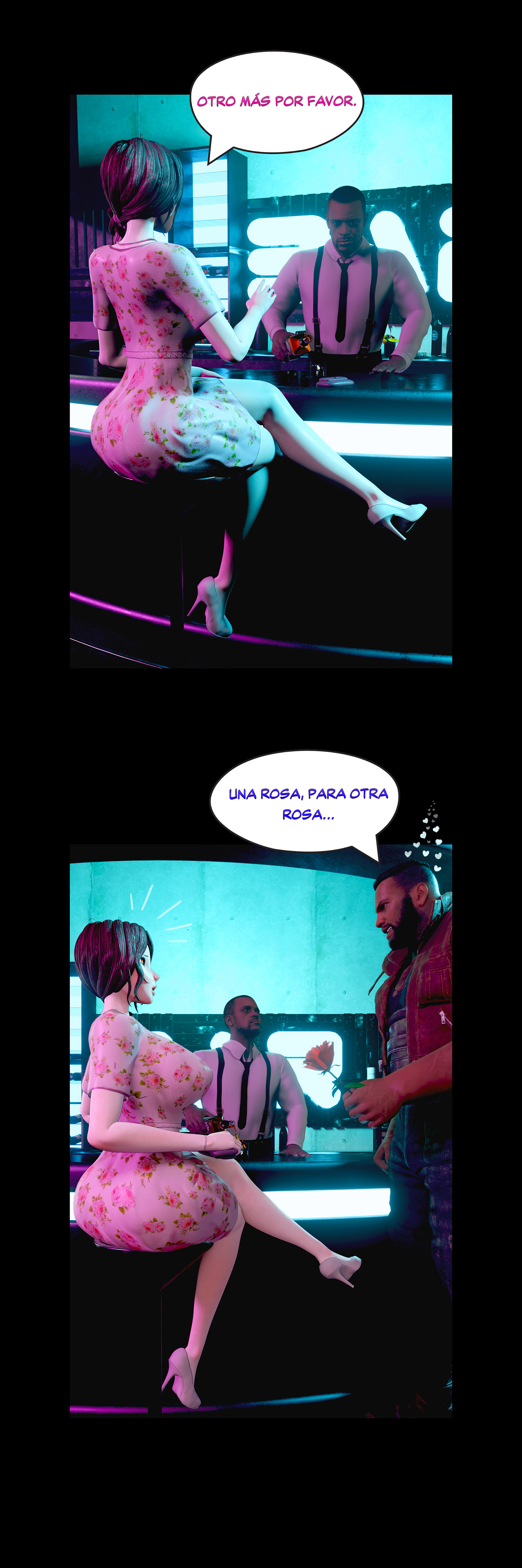 [Roseblue3D] CREMOSA Venganza parte 1 (Comic Porn)