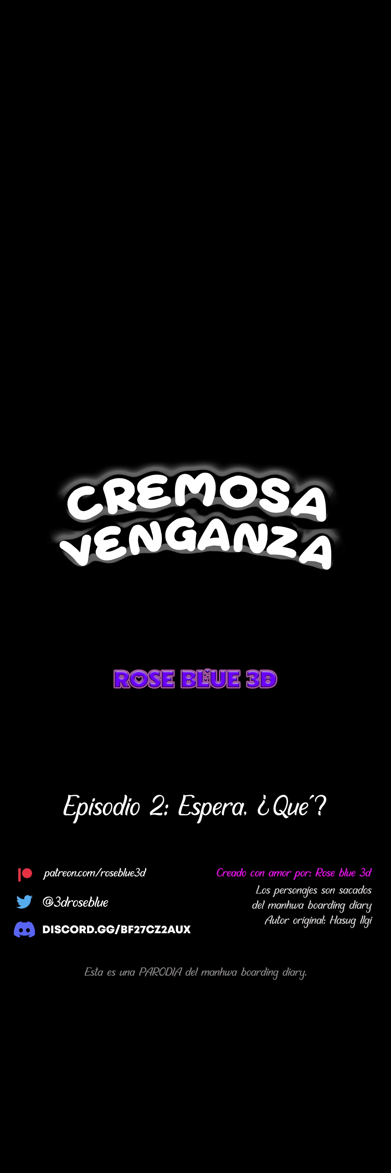 [Roseblue3D] CREMOSA Venganza parte 2 (Comic Porn)