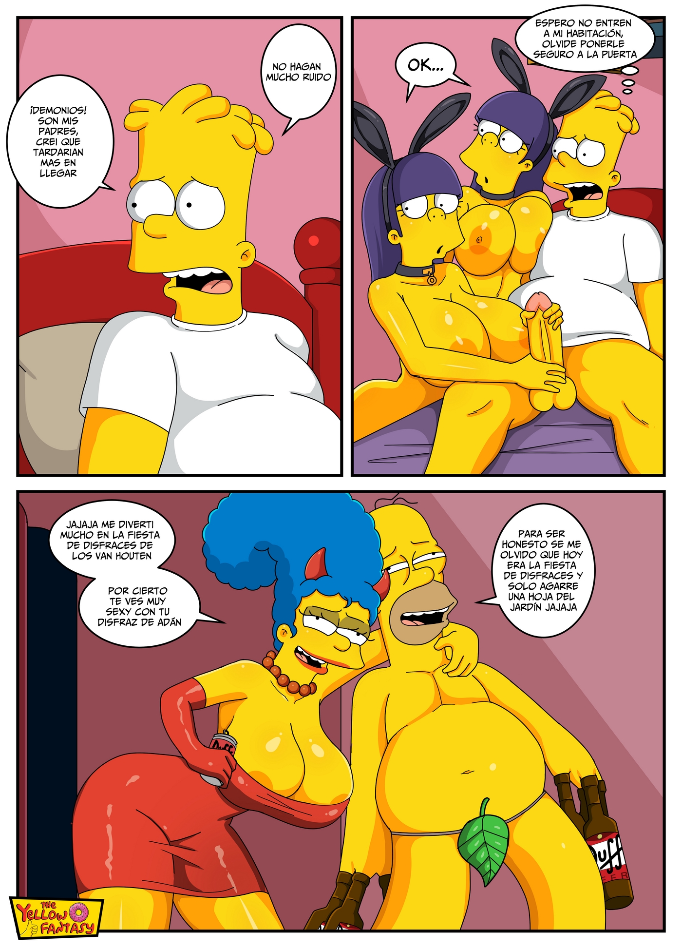 [The Yellow Fantasy] Episodio #5 – Especial de Halloween Sherri y Terri (Simpsons)