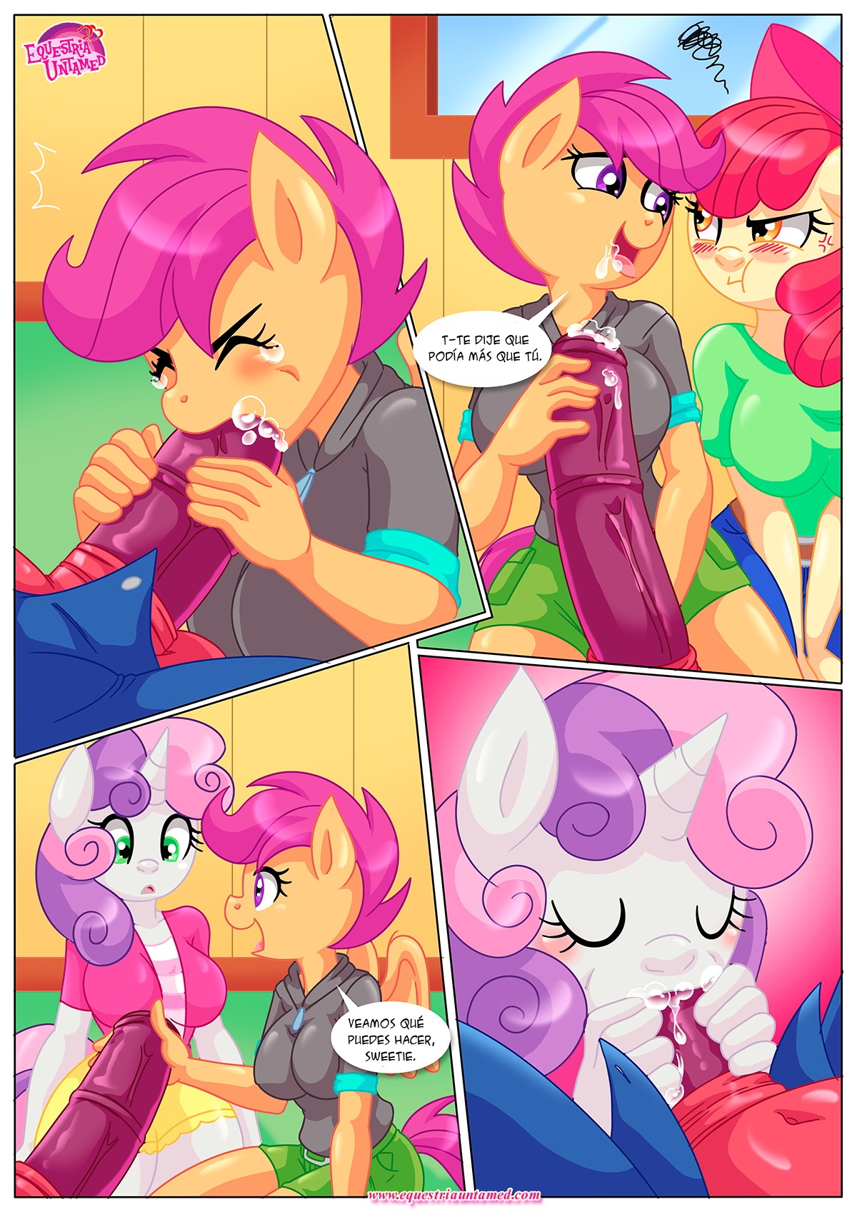 [Palcomix] Applejack's Secret Is Out (My Little Pony Friendship Is Magic)