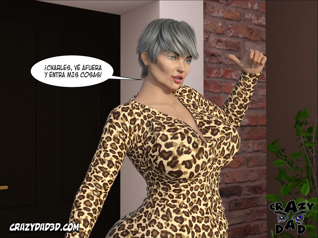 [CrazyDad3D] Foster Mother 7 (Comic Porn)