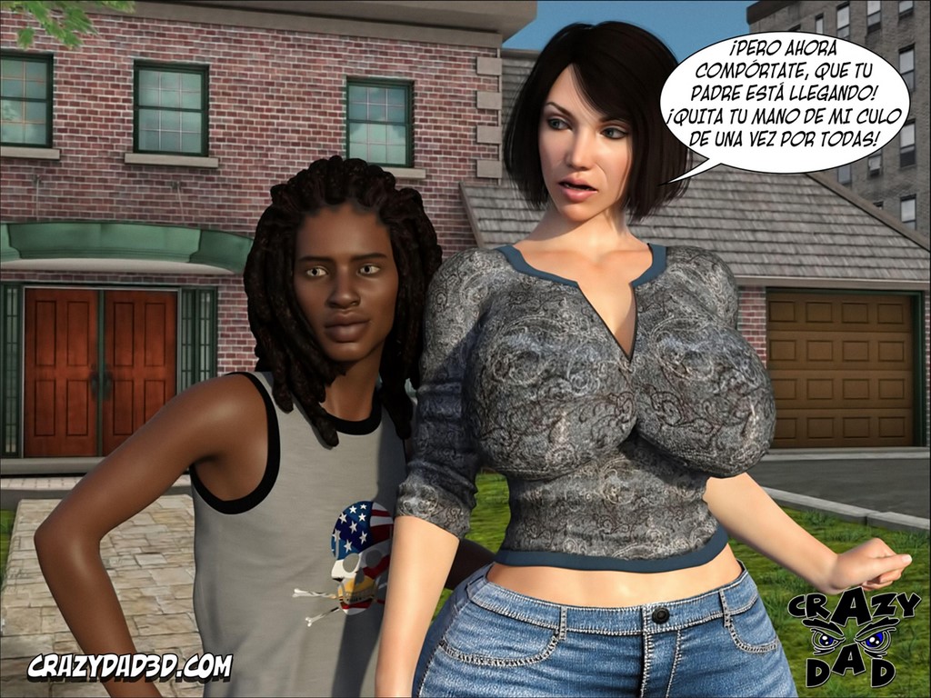 [CrazyDad3D] Foster Mother 4 (Comic Porn)