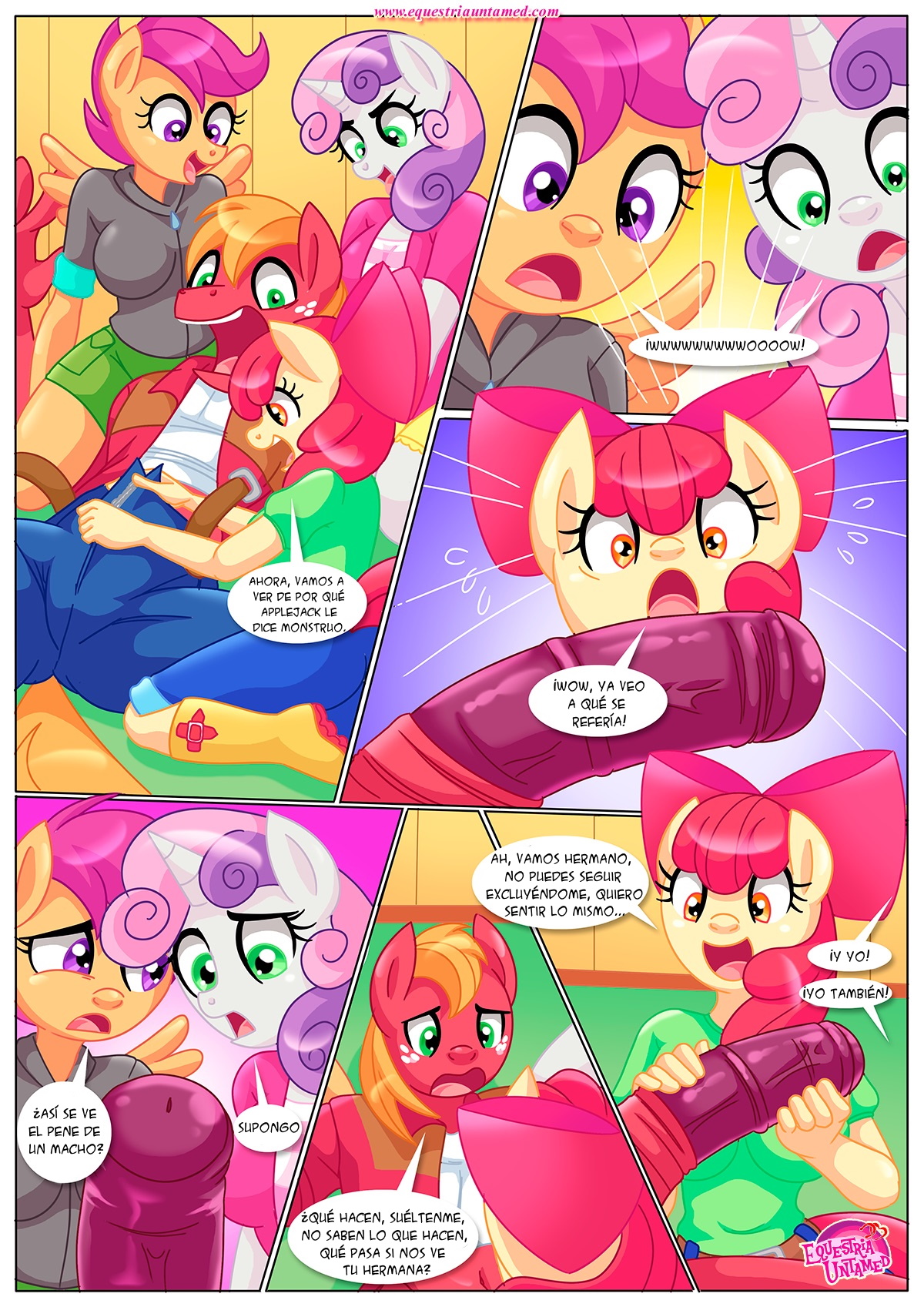 [Palcomix] Applejack's Secret Is Out (My Little Pony Friendship Is Magic)