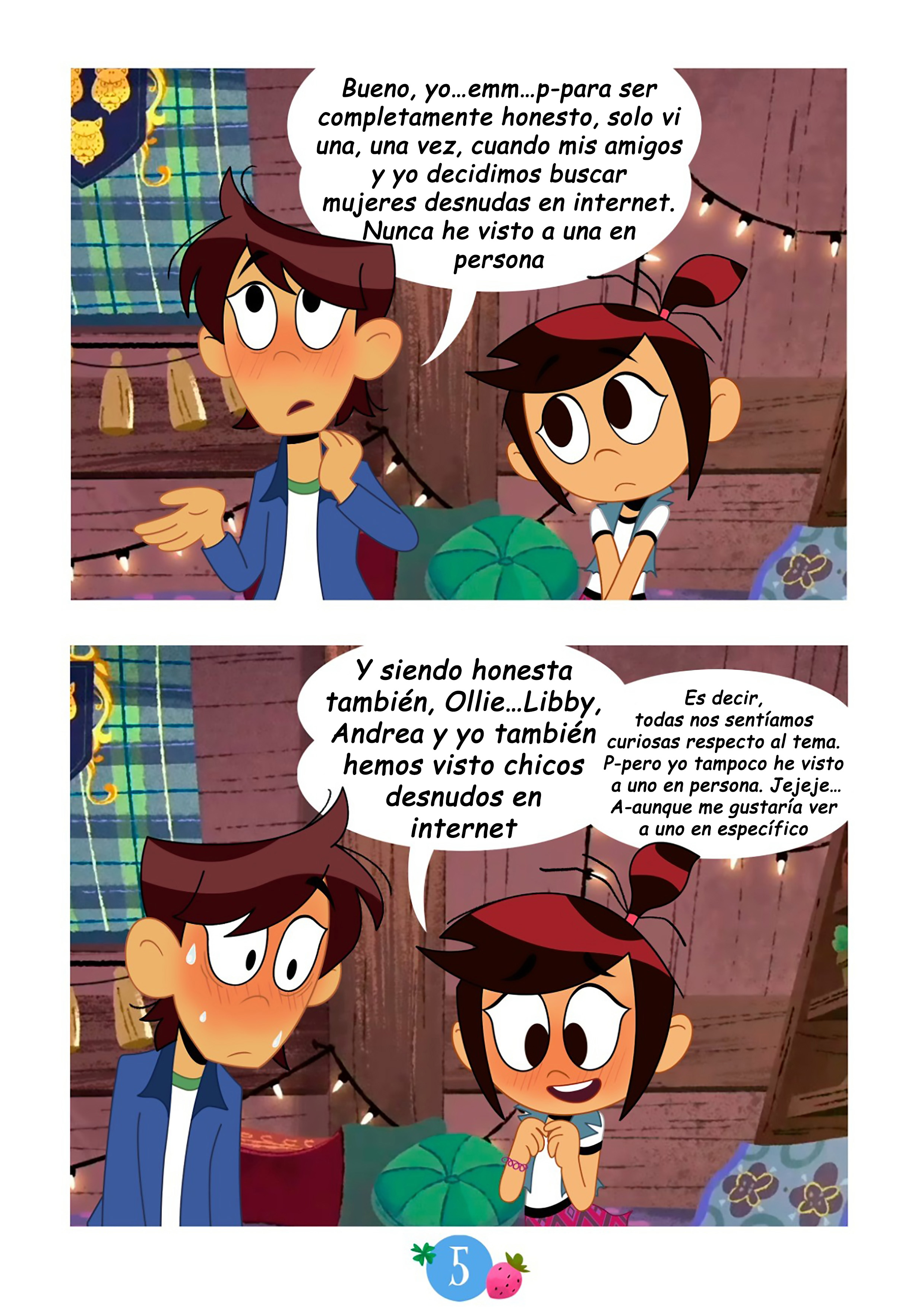 [Lester] Molly & Ollie en Estudiándonos (The Ghost and Molly McGee)