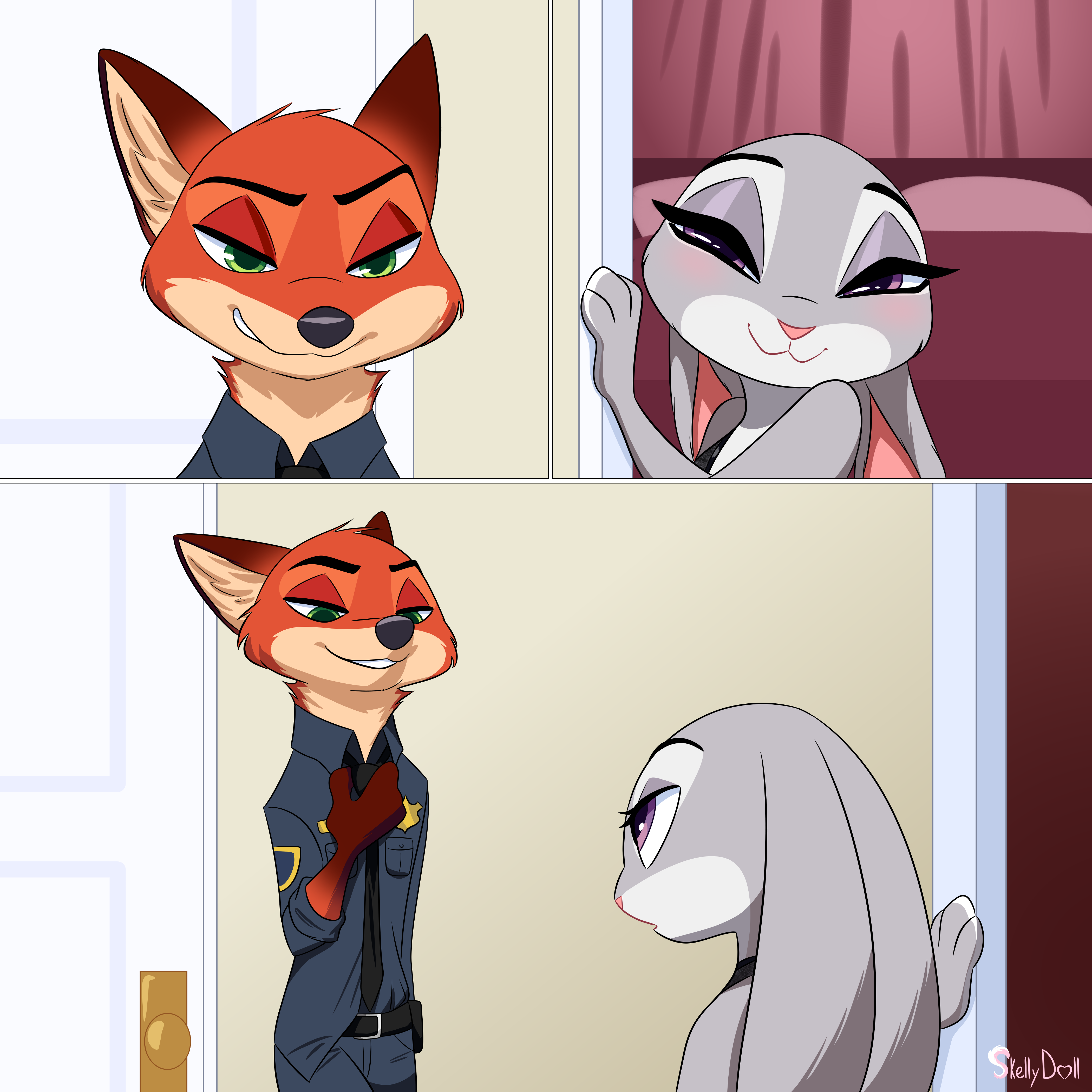 [SkellyDoll] After Work (Zootopia)