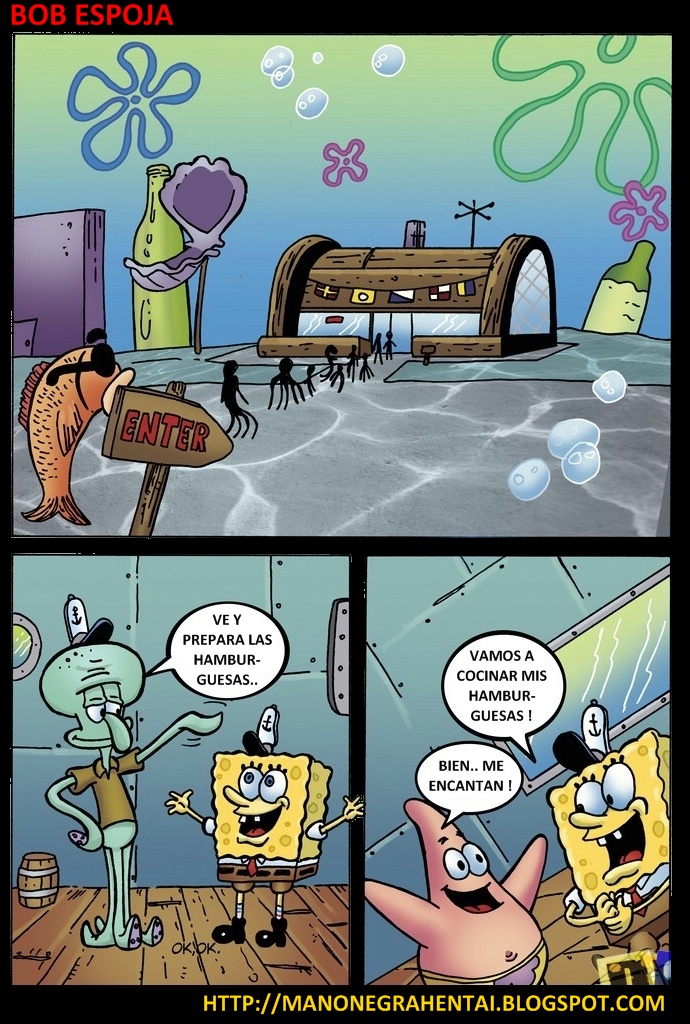 [Drawn-Sex] Sexo En Fondo de Bikini (Spongebob Squarepants)