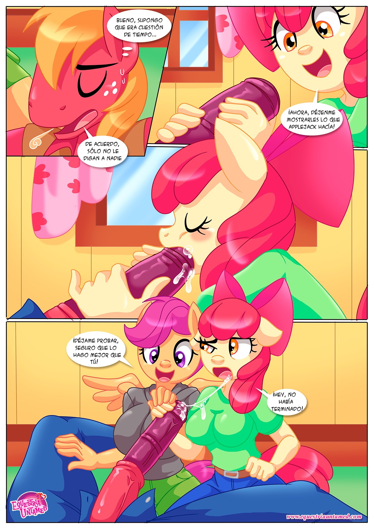 [Palcomix] Applejack's Secret Is Out (My Little Pony Friendship Is Magic)