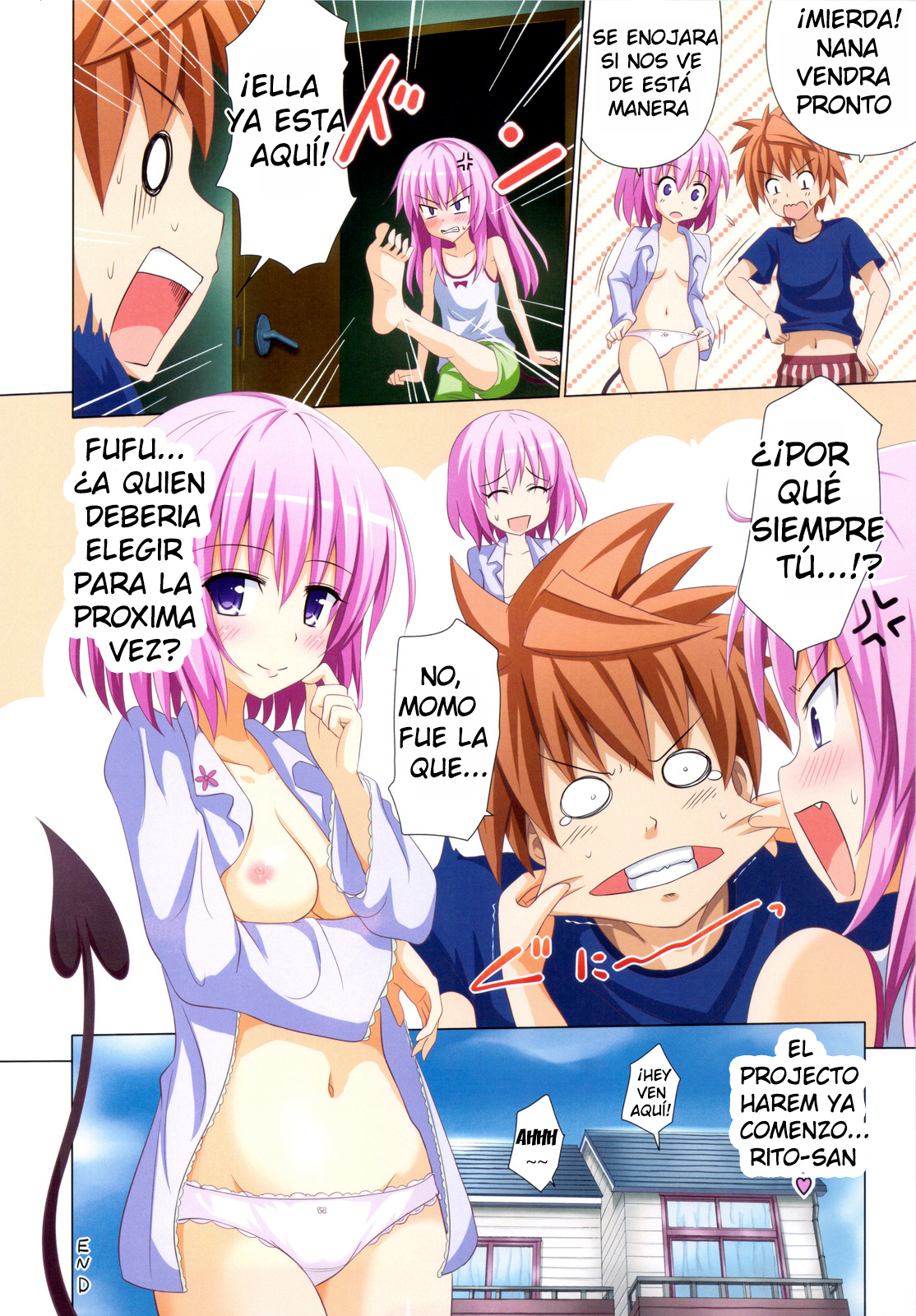 [Kamikadou (Ginyou Haru)] Moshi Rito Darkness #1 (To LOVE-Ru Darkness)