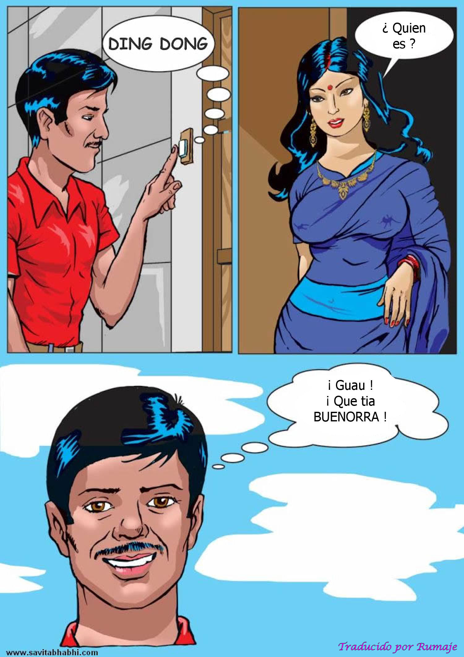 [Kirtu] Savita Bhabhi #1 - El Vendedor